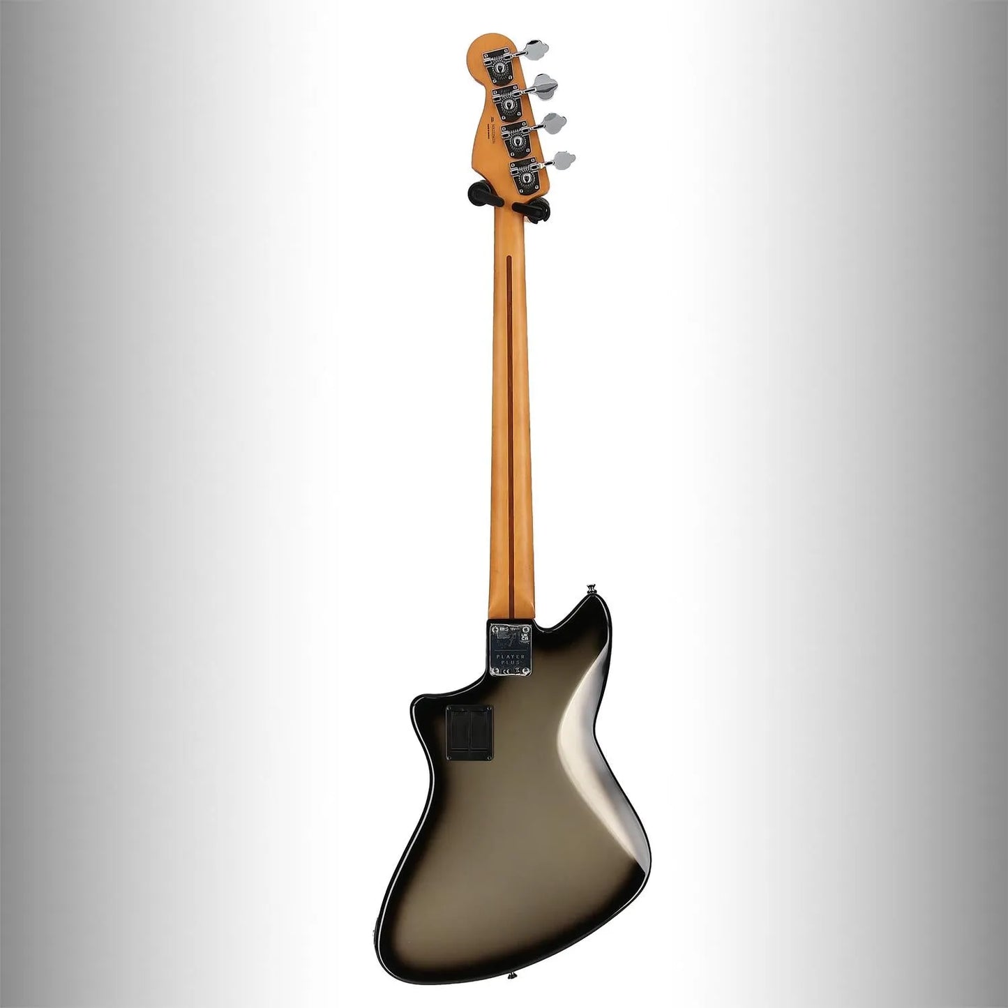 Player Plus Active Meteora Bass, Maple Fingerboard, Silverburst (56231)