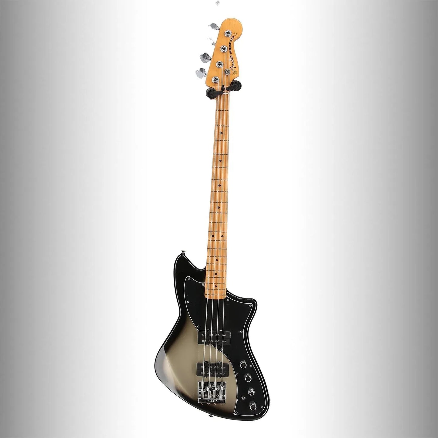 Player Plus Active Meteora Bass, Maple Fingerboard, Silverburst (86782)