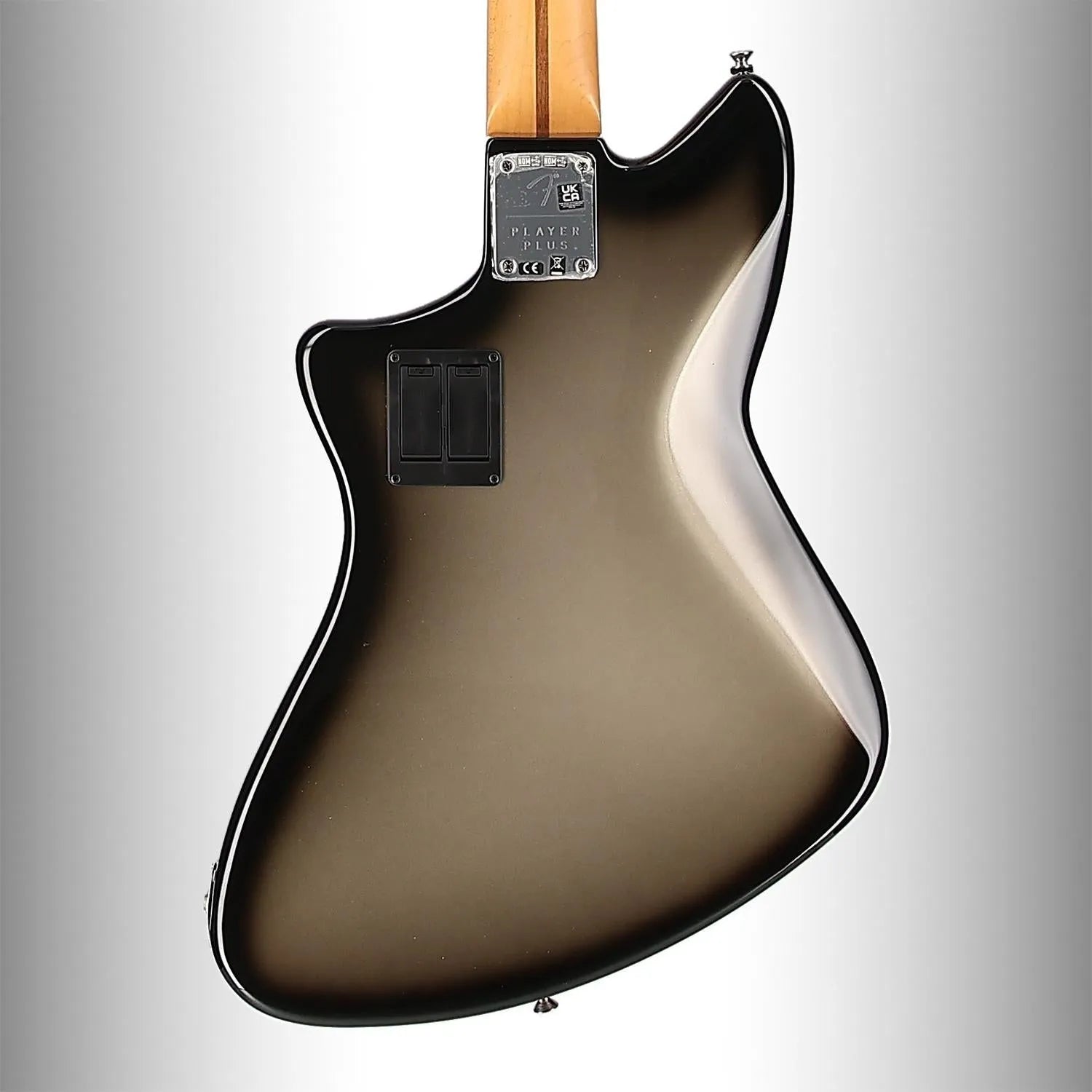 Player Plus Active Meteora Bass, Maple Fingerboard, Silverburst (A9) (39933)