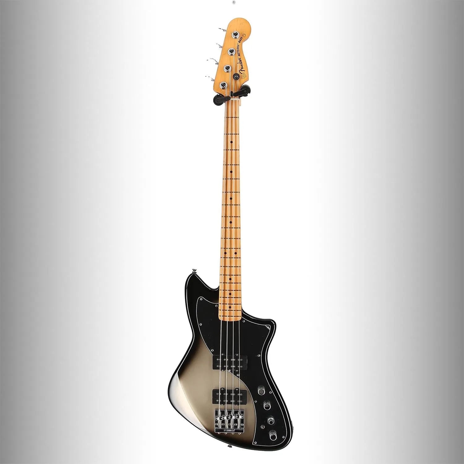 Player Plus Active Meteora Bass, Maple Fingerboard, Silverburst (A9) (39933)