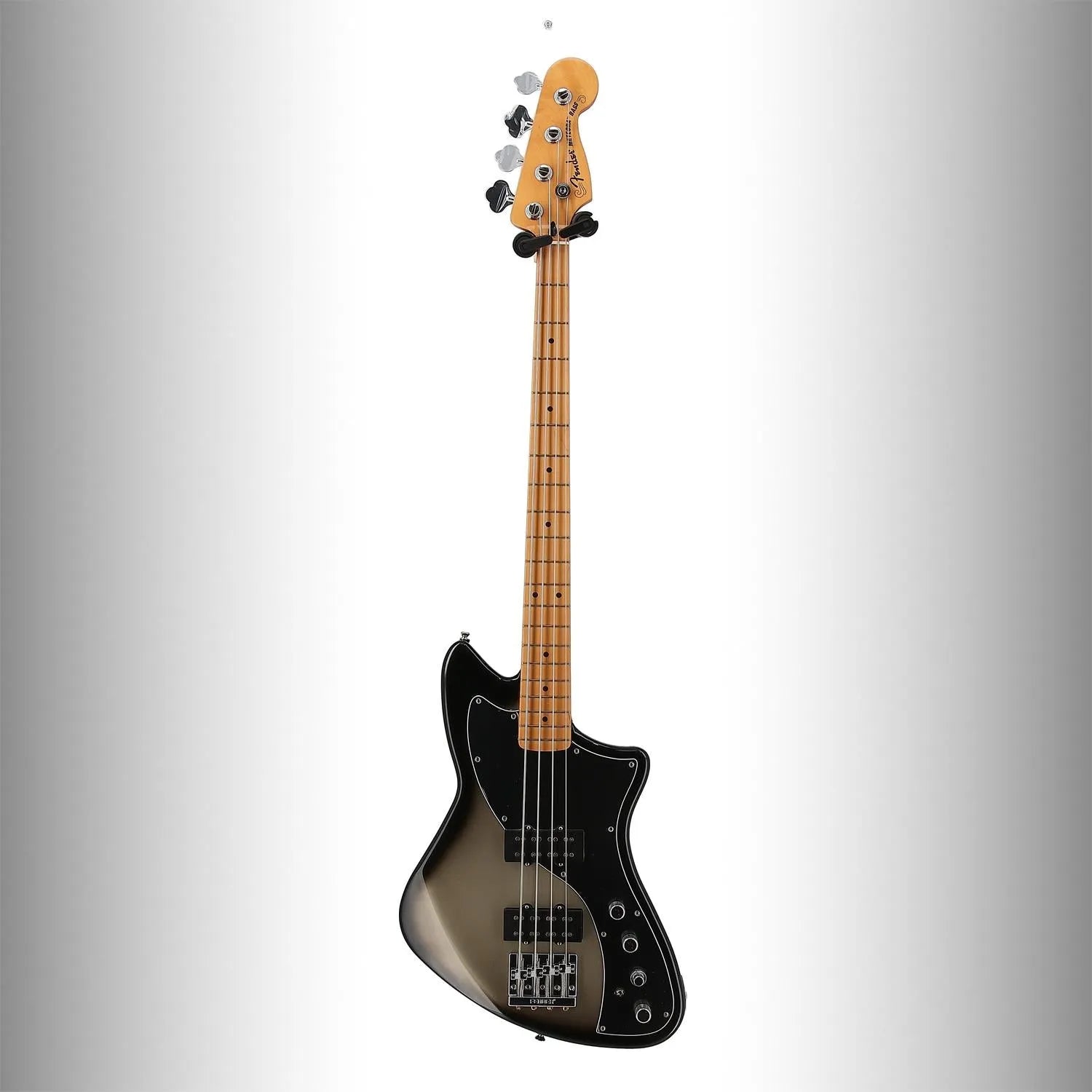 Player Plus Active Meteora Bass, Maple Fingerboard, Silverburst (BB11) (46057)