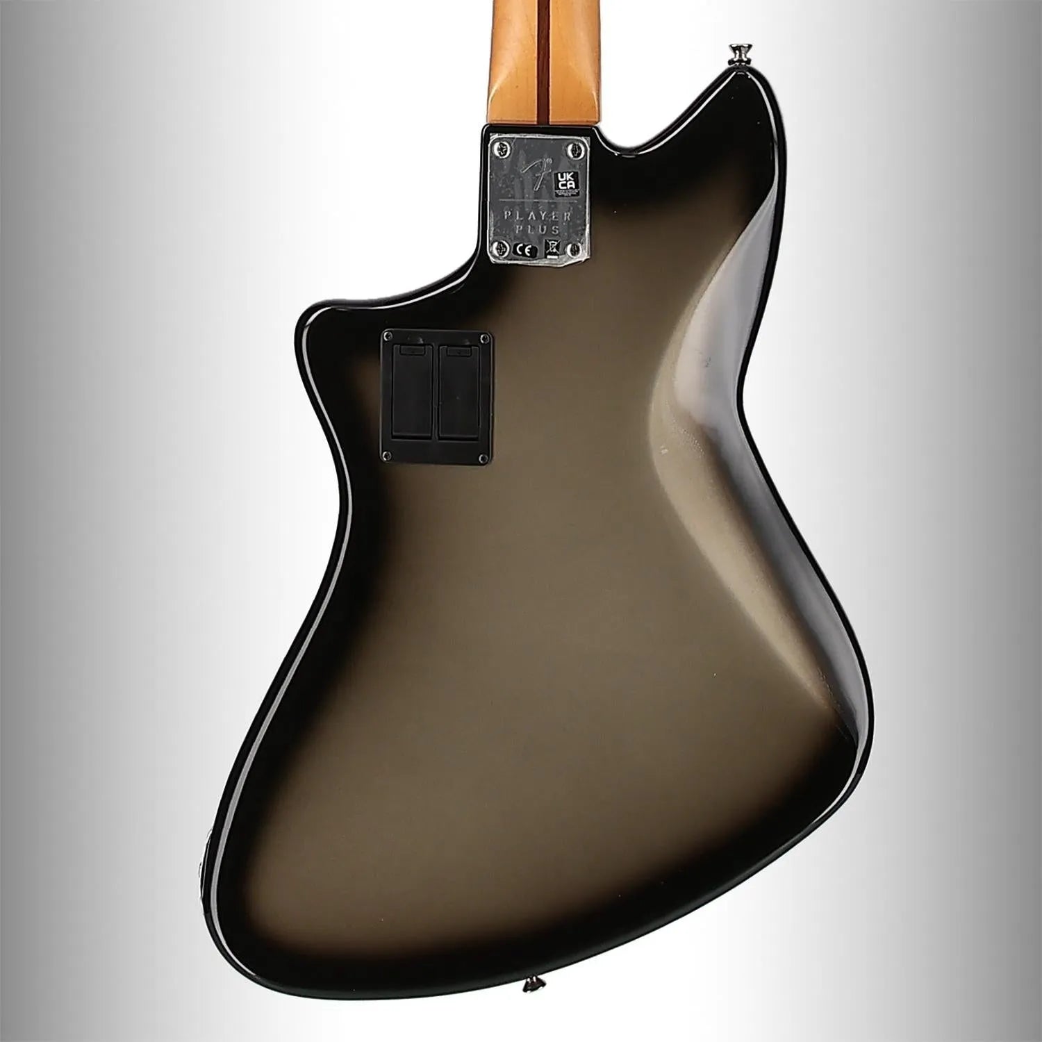 Player Plus Active Meteora Bass, Maple Fingerboard, Silverburst (I1) (61149)