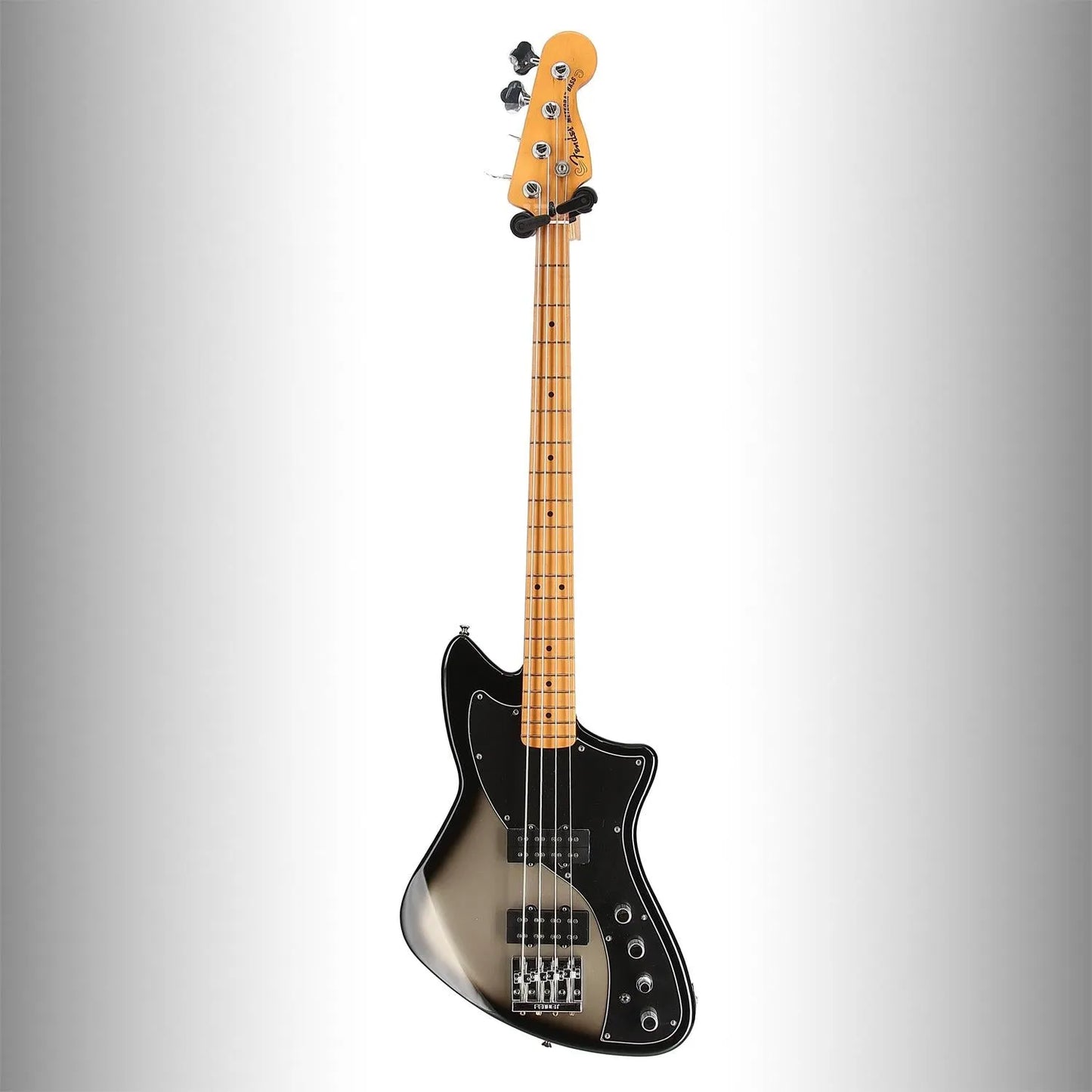 Player Plus Active Meteora Bass, Maple Fingerboard, Silverburst (I1) (61149)