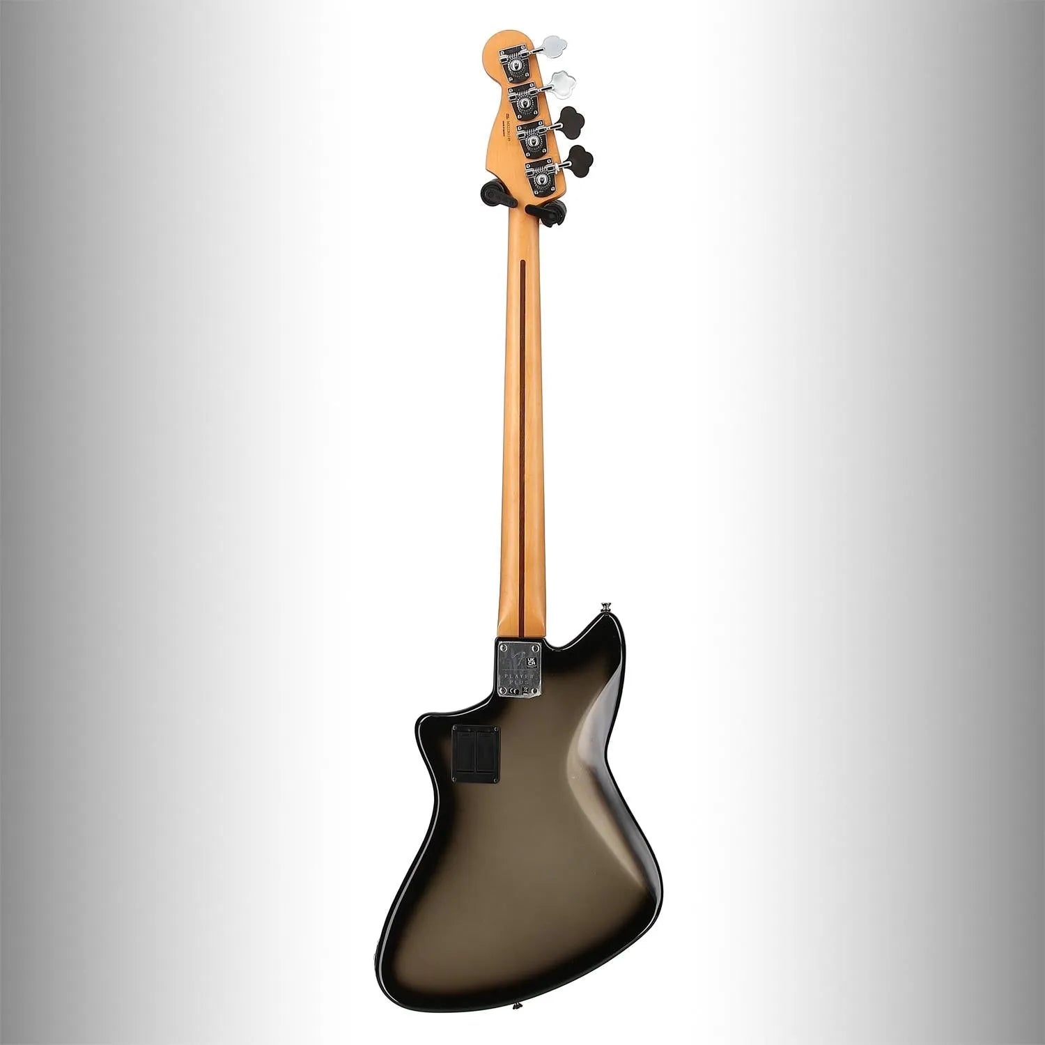 Player Plus Active Meteora Bass, Maple Fingerboard, Silverburst (I1) (61149)