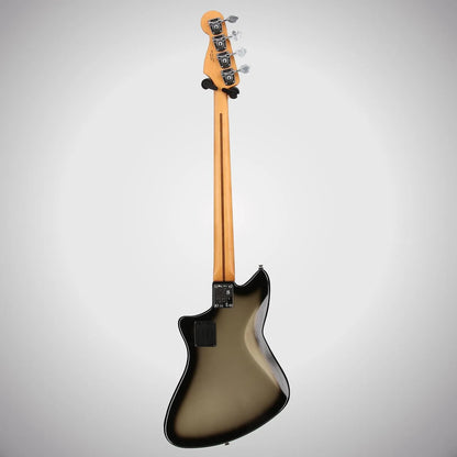 Player Plus Active Meteora Bass, Maple Fingerboard, Silverburst (N7) (38295)
