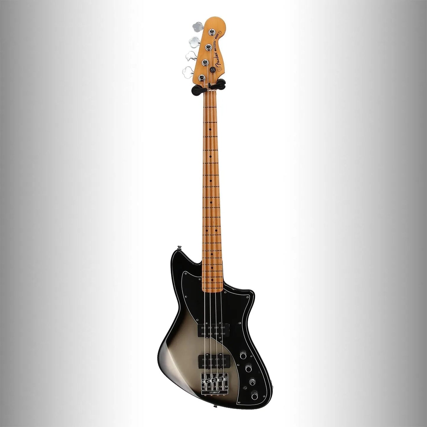 Player Plus Active Meteora Bass, Maple Fingerboard, Silverburst (OA1) (22737)