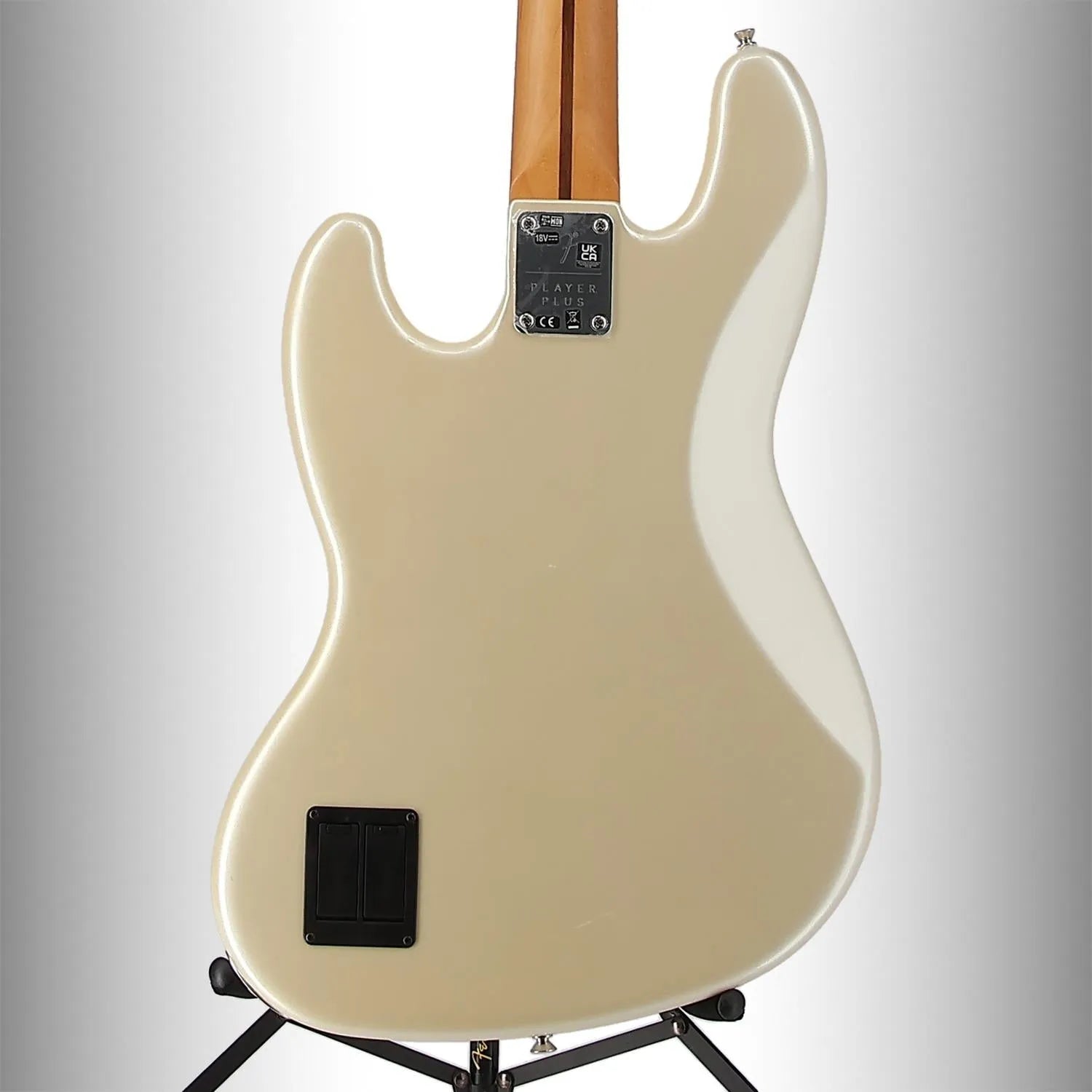 Player Plus Jazz Bass, Maple Fingerboard, Olympic Pearl (T3) (63037)