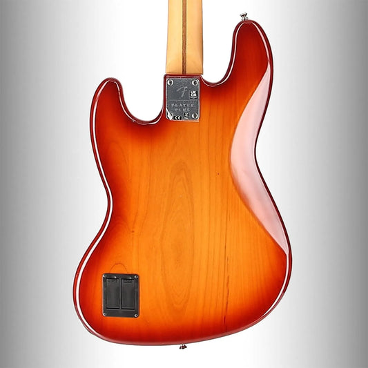 Player Plus Jazz Bass, Maple Fingerboard, Sienna Sunburst (X6) (93588)