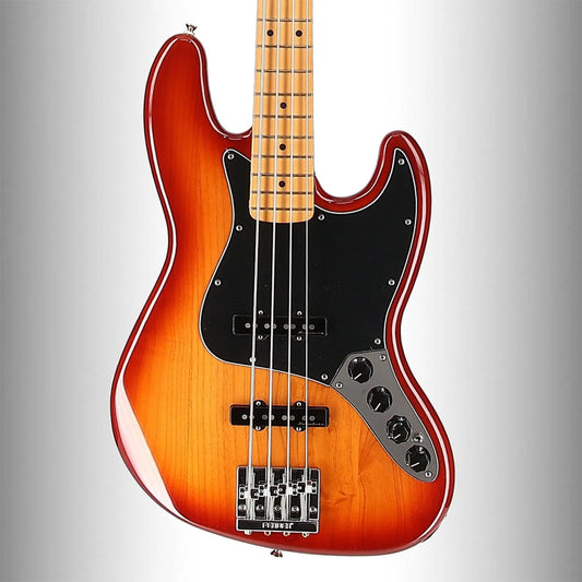 Player Plus Jazz Bass, Maple Fingerboard, Sienna Sunburst (X6) (93588)