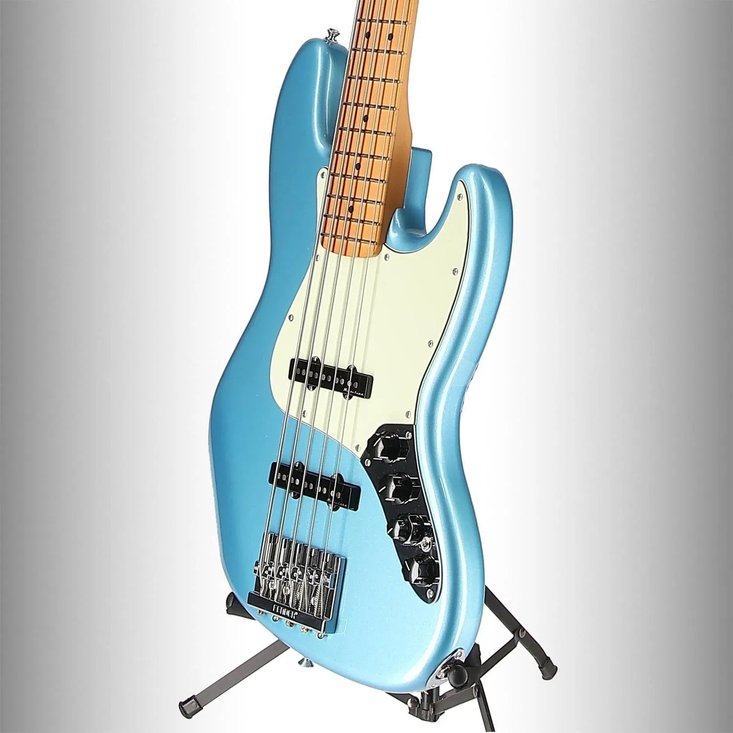 Player Plus Jazz Bass V, Maple Fingerboard, Opal Spark (AA2) (10679)