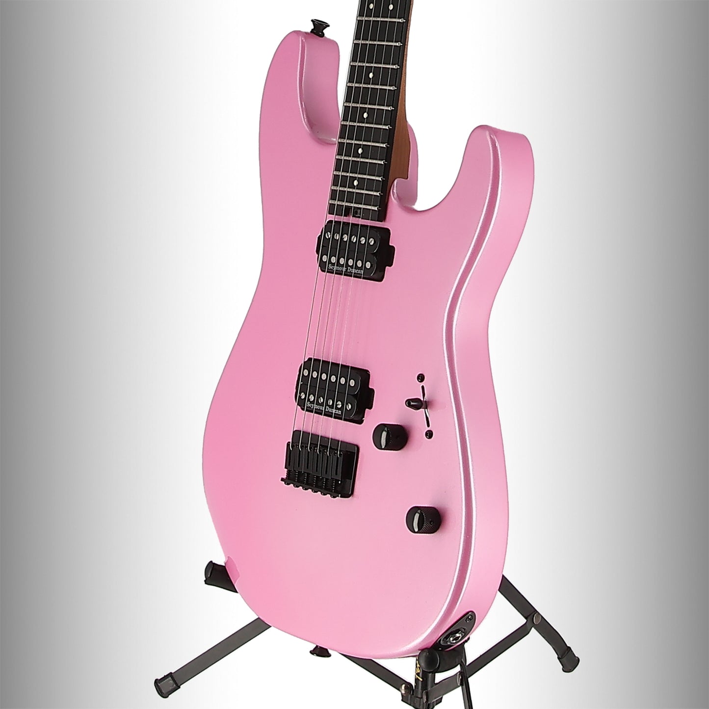 Pro-Mod Plus San-Dimas Style 1 HH HT E, Ebony Fingerboard, Platinum Pink (Y12) (00497)