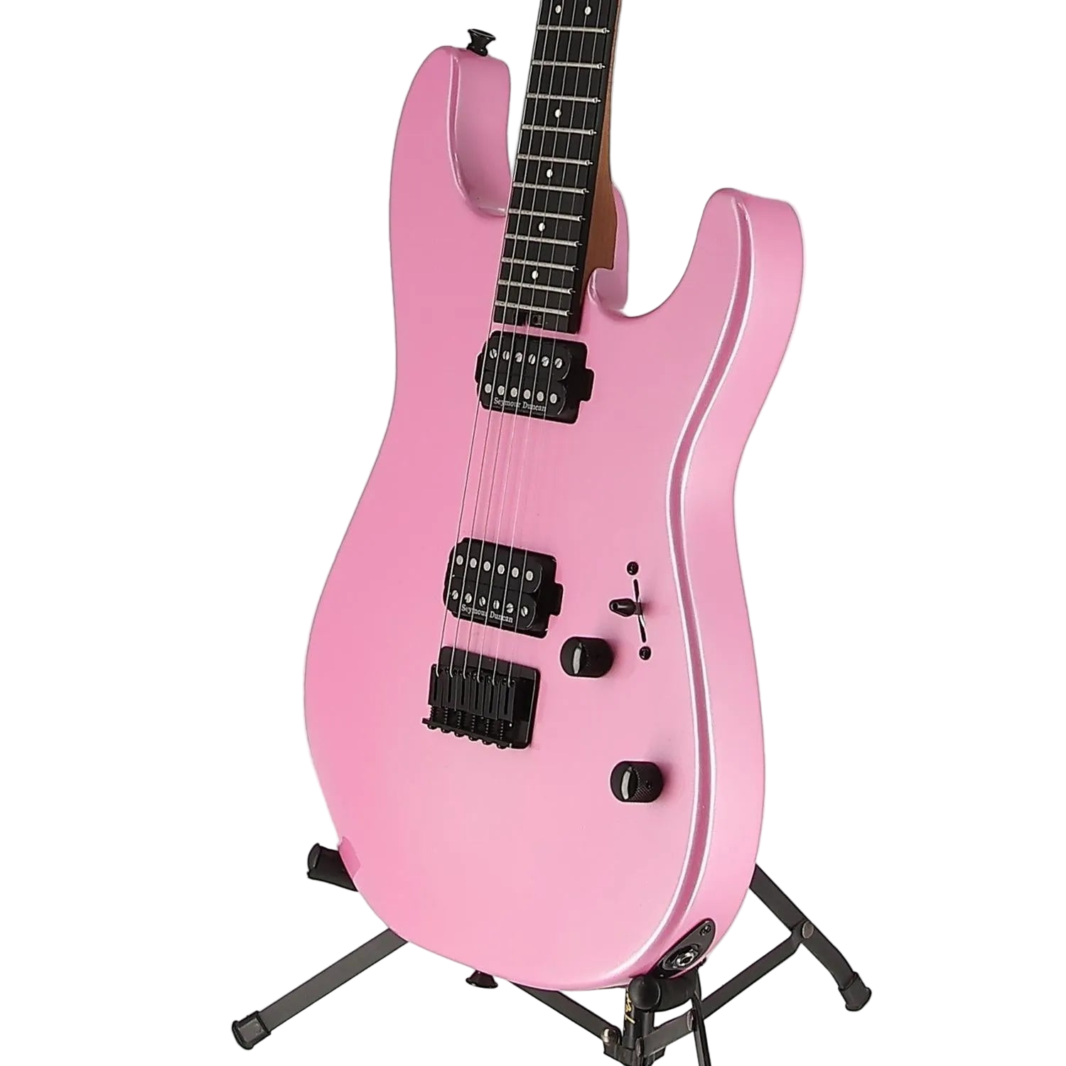 Pro-Mod Plus San-Dimas Style 1 HH HT E, Ebony Fingerboard, Platinum Pink (Y12) (00497)