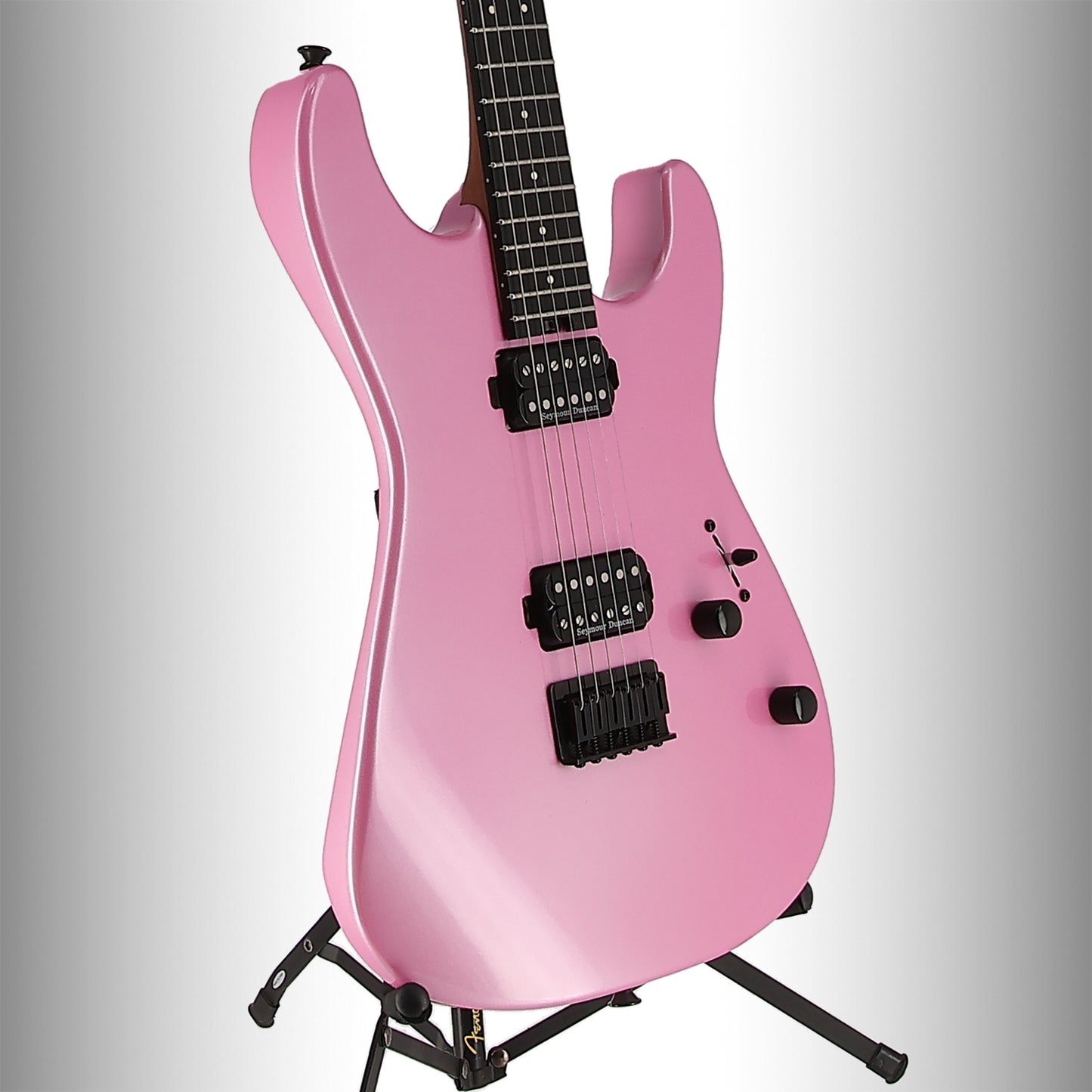 Pro-Mod Plus San-Dimas Style 1 HH HT E, Ebony Fingerboard, Platinum Pink (Y12) (00497)