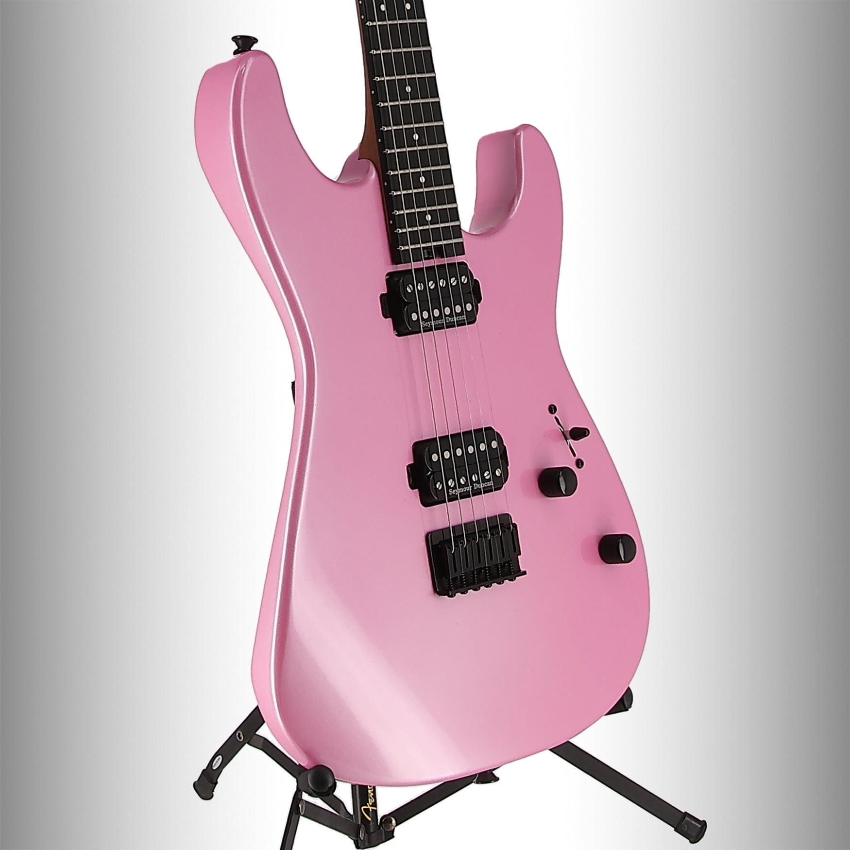 Pro-Mod Plus San-Dimas Style 1 HH HT E, Ebony Fingerboard, Platinum Pink (Y12) (00497)