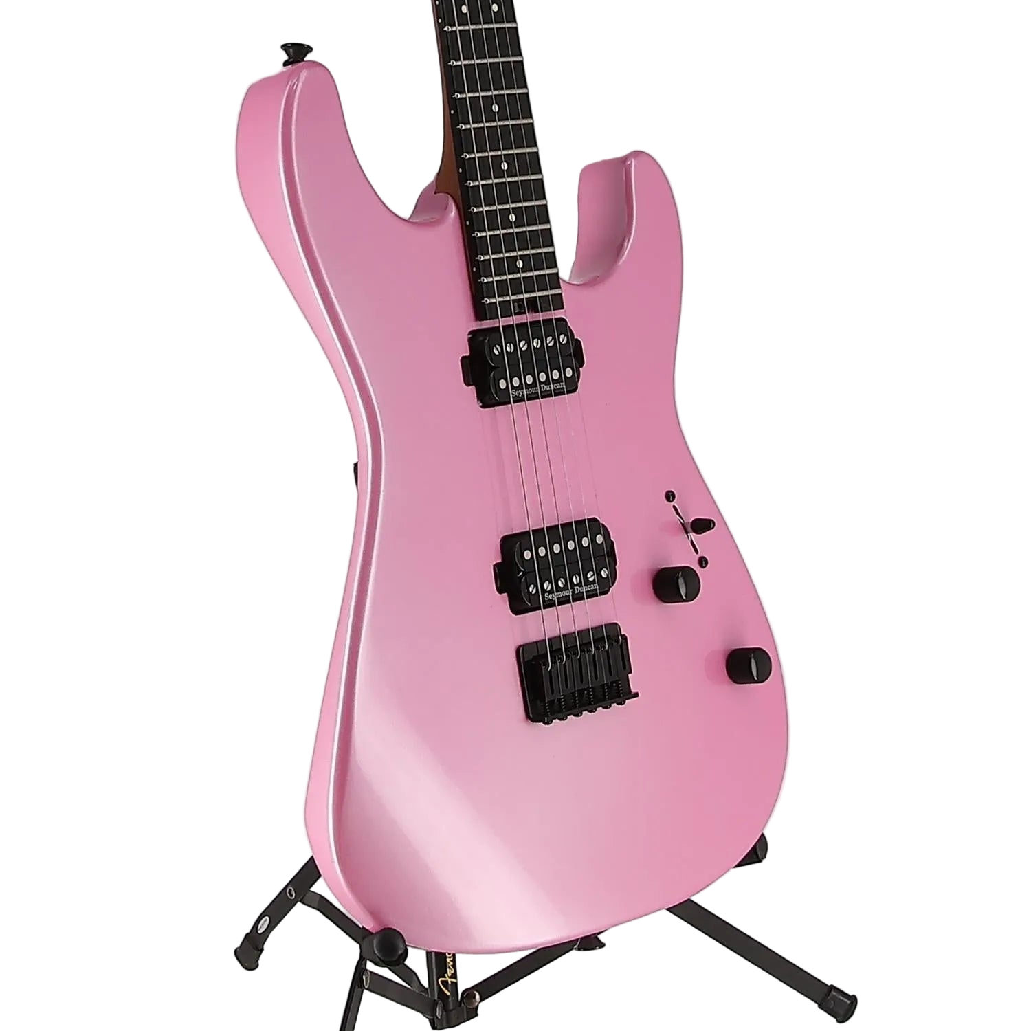 Pro-Mod Plus San-Dimas Style 1 HH HT E, Ebony Fingerboard, Platinum Pink (Y12) (00497)