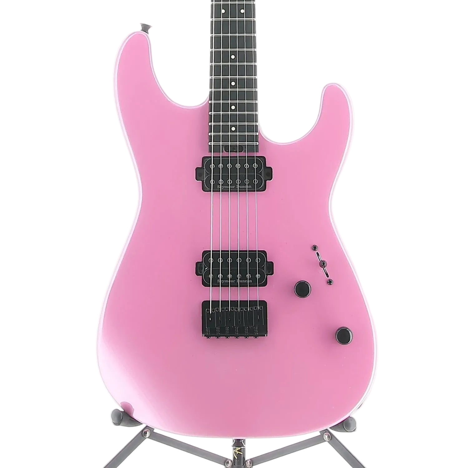 Pro-Mod Plus San-Dimas Style 1 HH HT E, Ebony Fingerboard, Platinum Pink (Y12) (00497)
