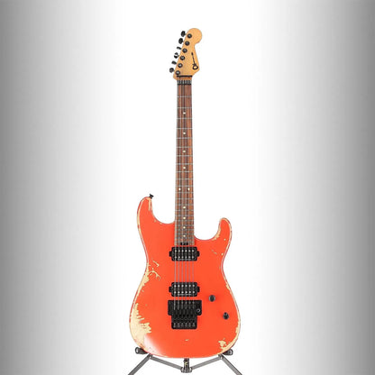 Pro-Mod Relic San Dimas Style 1 HH FR PF, Pau Ferro Fingerboard, Weathered Orange (E7) (42455)