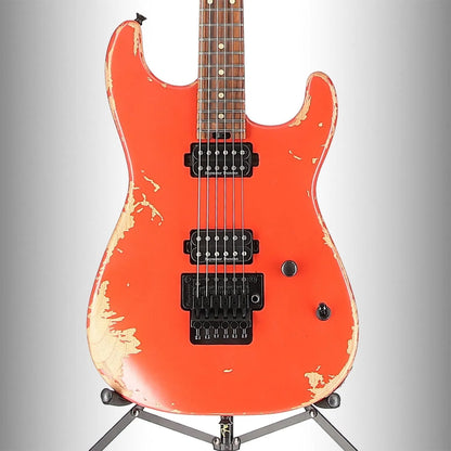 Pro-Mod Relic San Dimas Style 1 HH FR PF, Pau Ferro Fingerboard, Weathered Orange (E7) (42455)