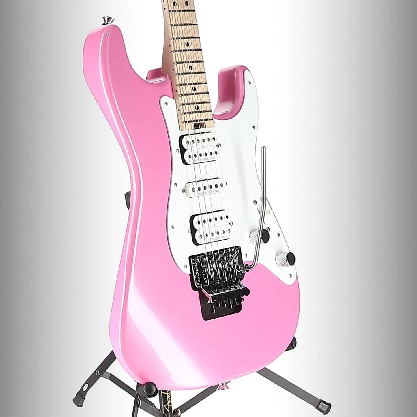 Pro-Mod So-Cal Style 1 HSH FR M, Maple Fingerboard, Platinum Pink (P13) (11461)