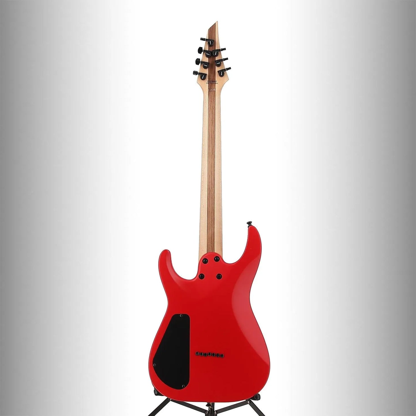 Pro Plus Series DK Modern MDK7 HT, Ebony Fingerboard, Satin Red with Black bevels (O13) (00687)