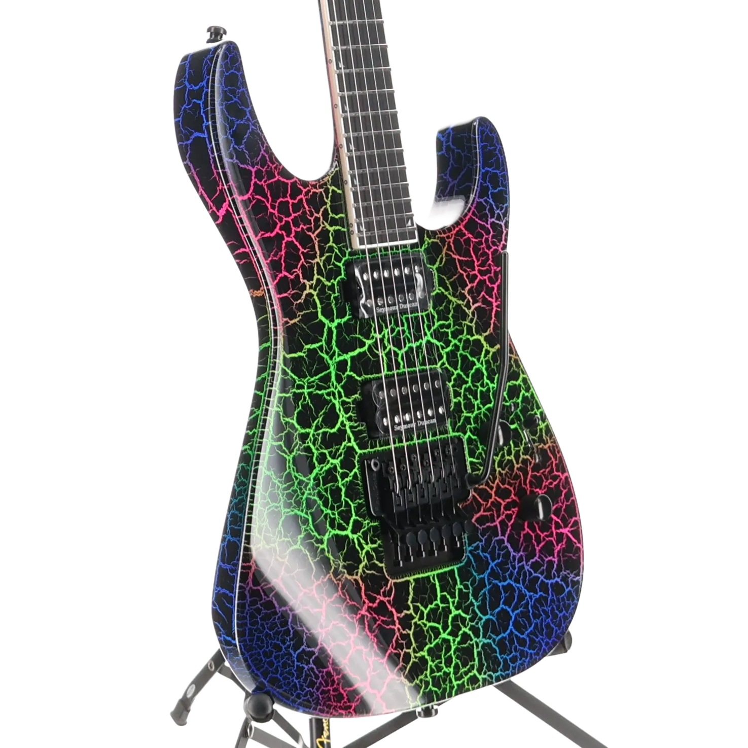 Pro Plus Series Soloist SL2, Ebony Fingerboard, Bruised Crackle (OA1) (00133)