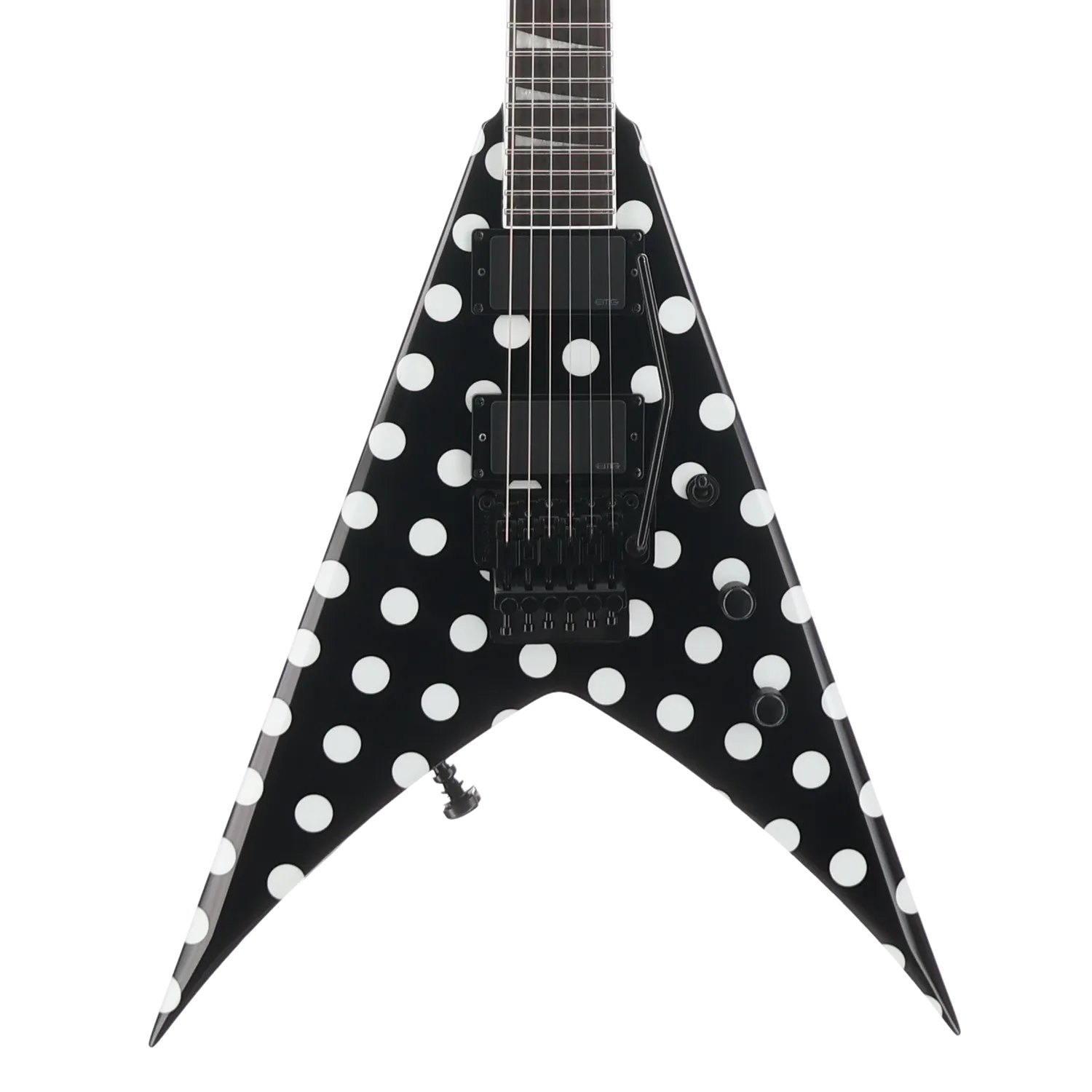 Pro Plus Signature Phil Demmel King V KV, Ebony Fingerboard, Polka Dot (RC2) (00442)