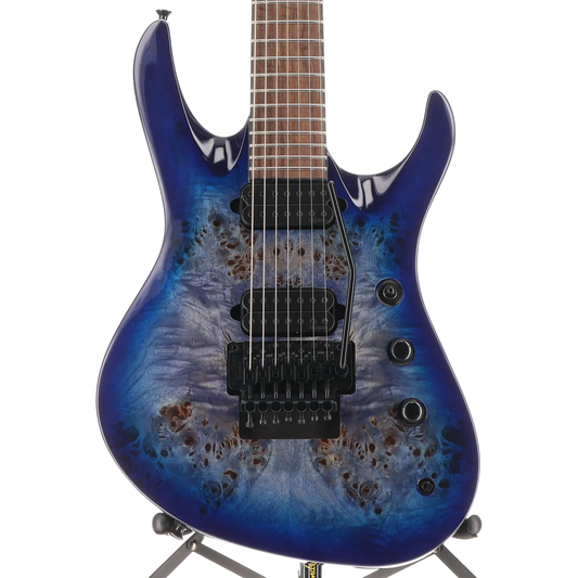 Pro Series Signature Chris Broderick Soloist 7P, Laurel Fingerboard, Transparent Blue (SR) (47169)