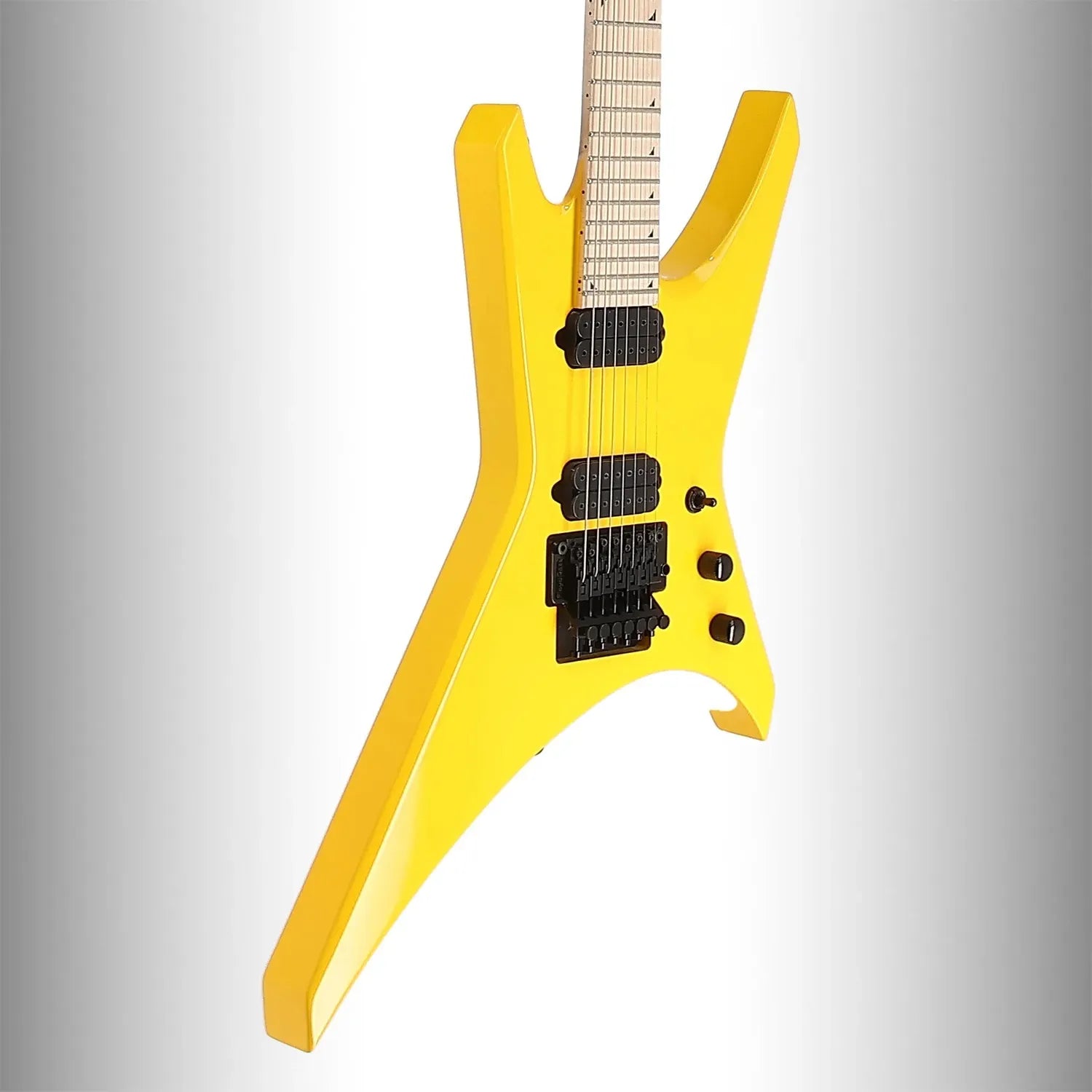 Pro Series Signature Dave Davidson Warrior WR7, Ebony Fingerboard, Ferrari Yellow (B11) (02107)