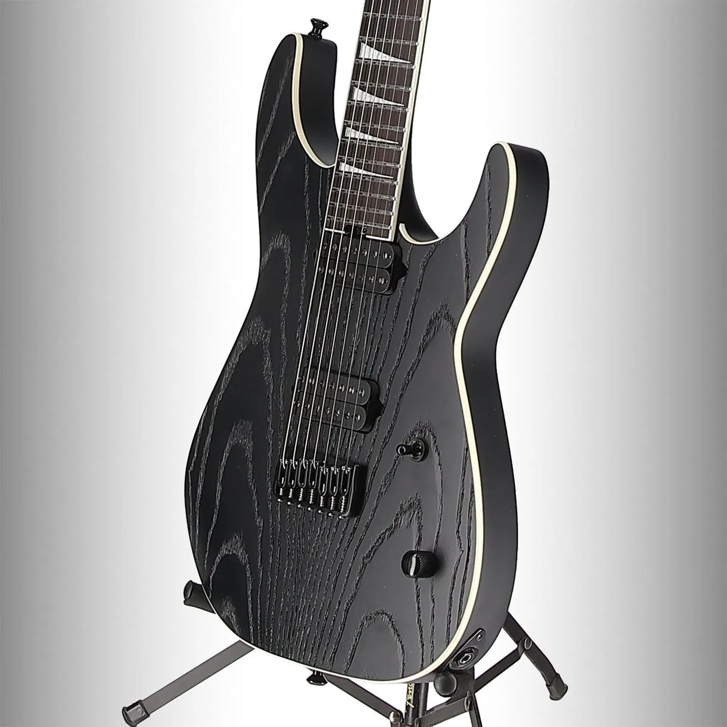 Pro Series Signature Jeff Loomis Soloist SL7 HT, Ebony Fingerboard, Black Ash (C12) (01252)