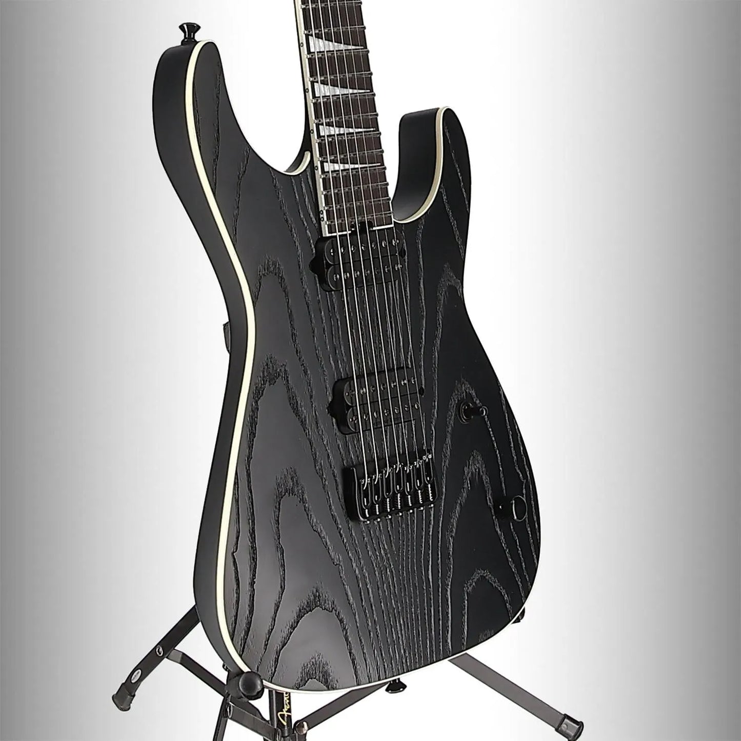 Pro Series Signature Jeff Loomis Soloist SL7 HT, Ebony Fingerboard, Black Ash (C12) (01252)