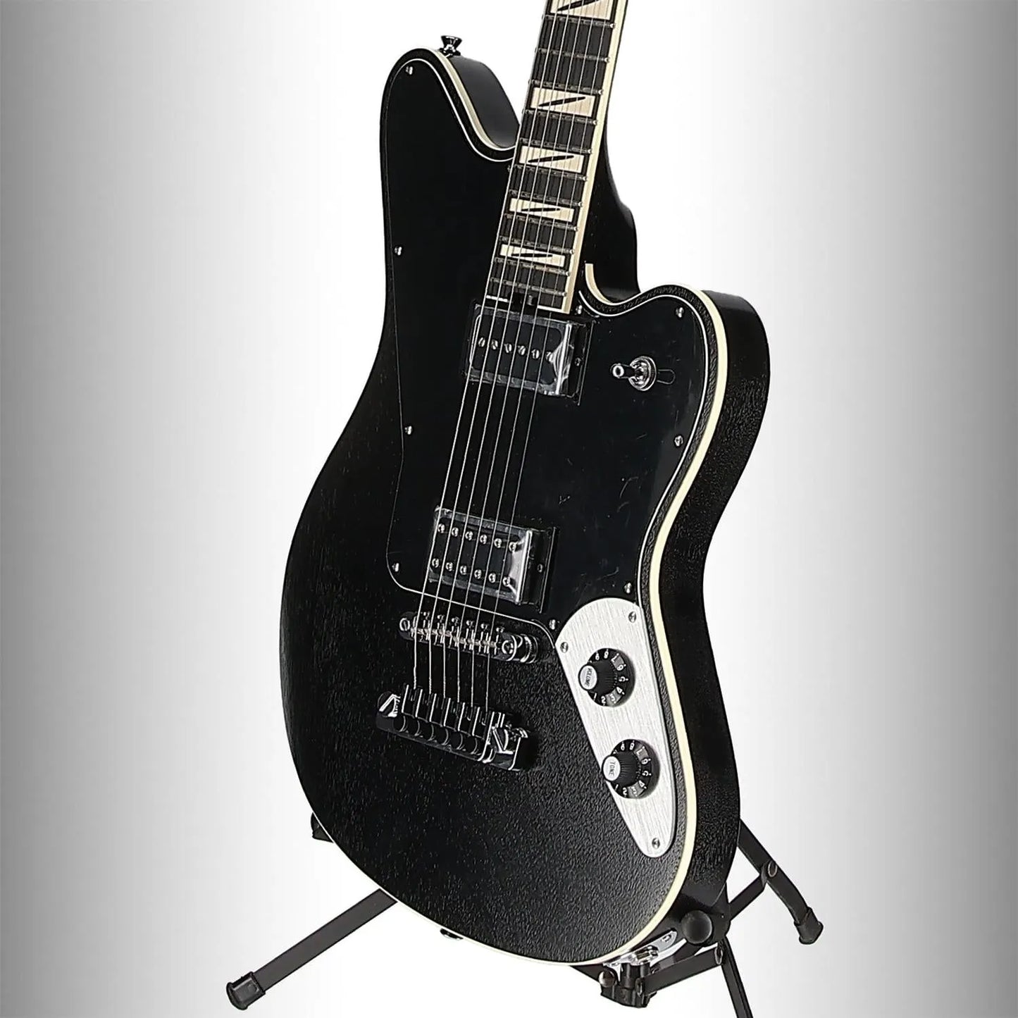 Pro Series Signature Lee Malia LM-87, Amaranth Fingerboard, Open Pore Black (B8) (01933)