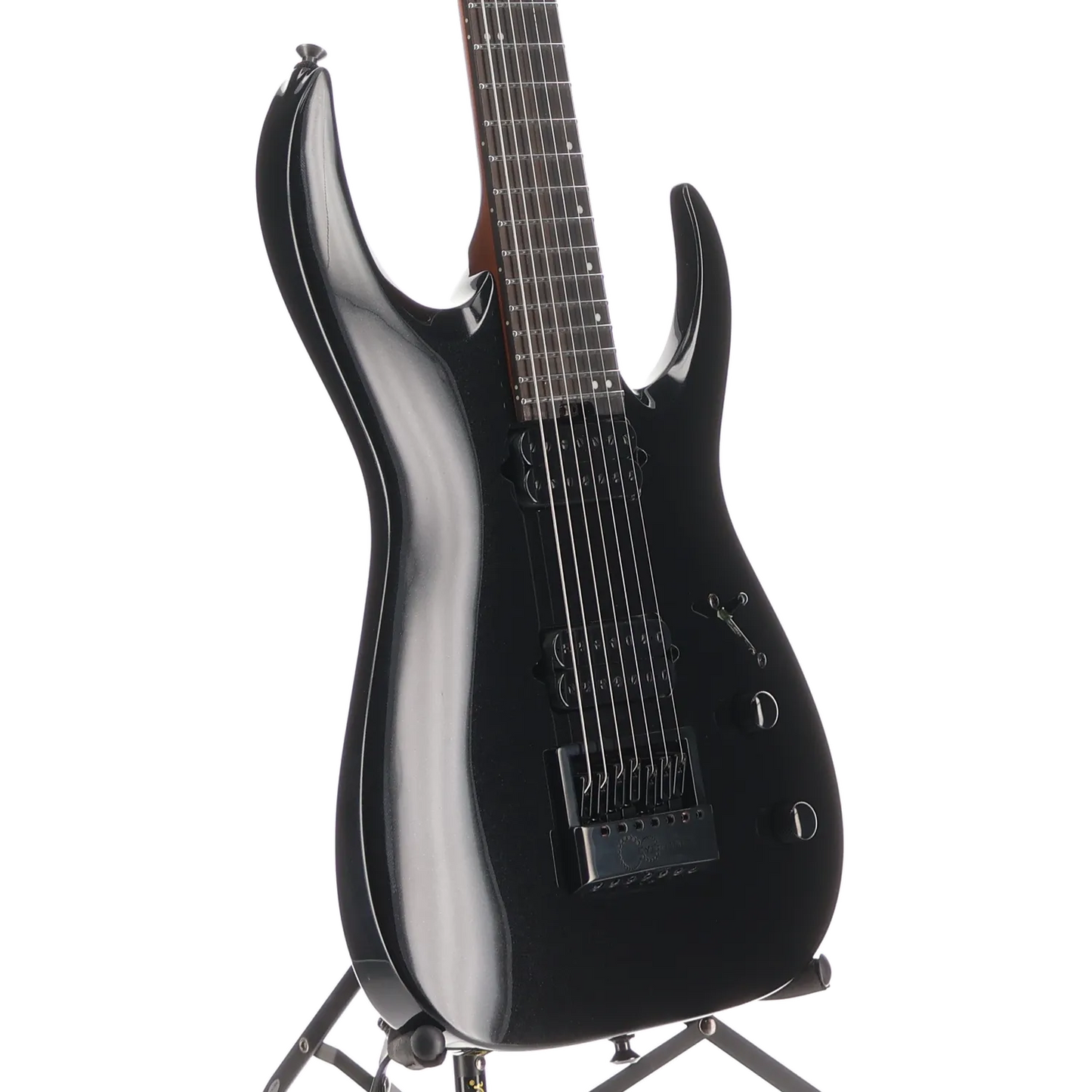 Pro Series Signature Misha Mansoor Juggernaut ET7, Ebony Fingerboard, Metallic Black (SR) (11643)