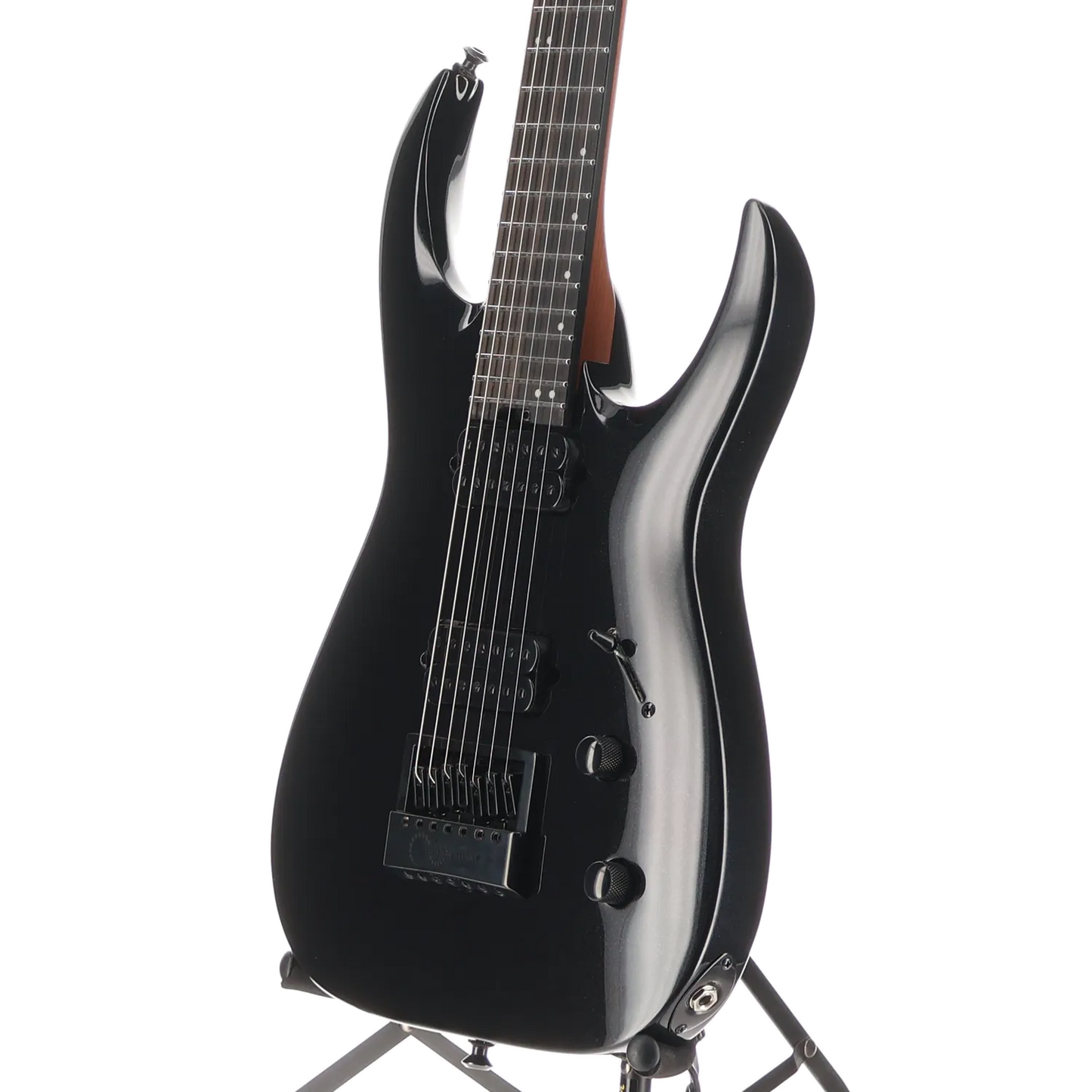Pro Series Signature Misha Mansoor Juggernaut ET7, Ebony Fingerboard, Metallic Black (SR) (11643)