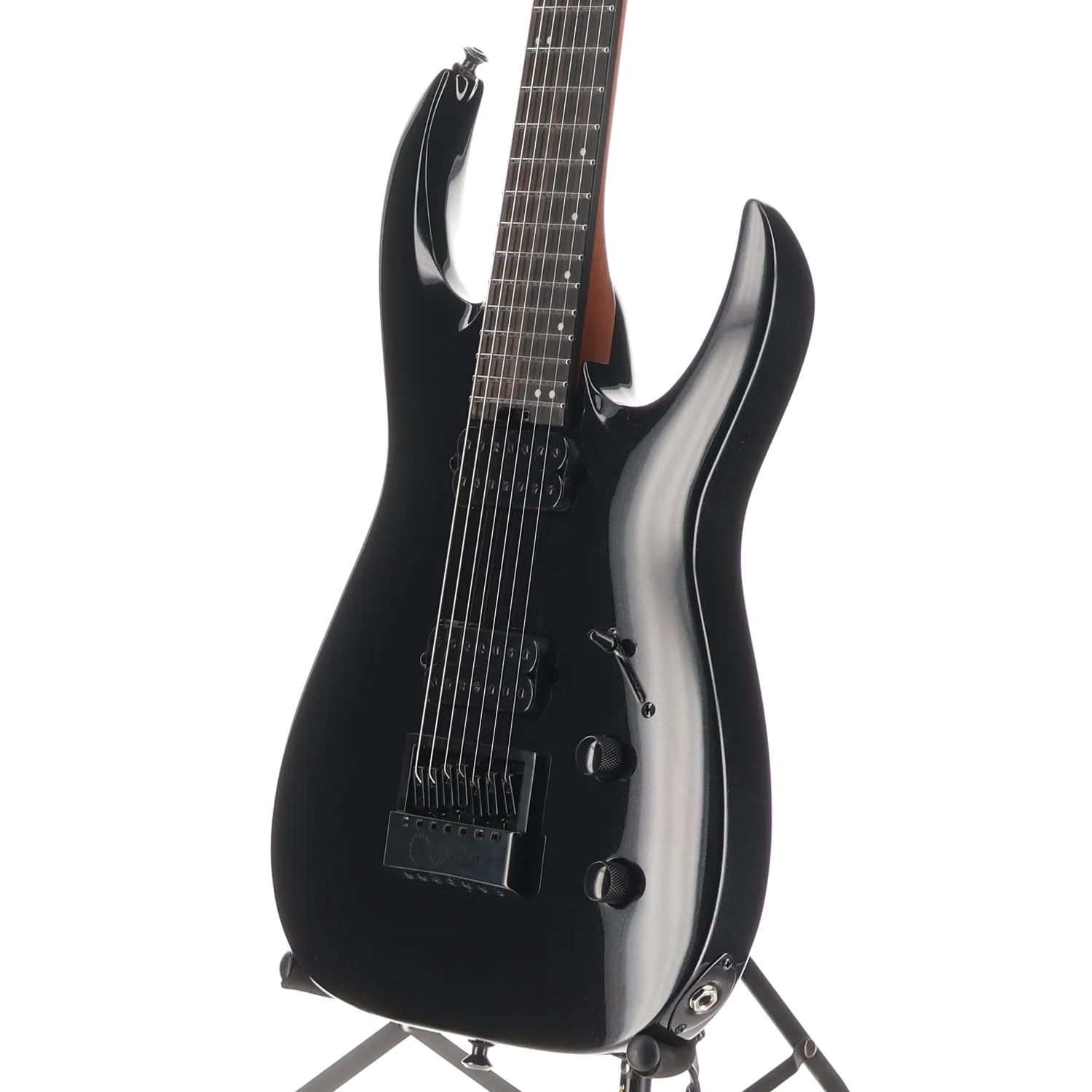 Pro Series Signature Misha Mansoor Juggernaut ET7, Ebony Fingerboard, Metallic Black (SR) (11643)