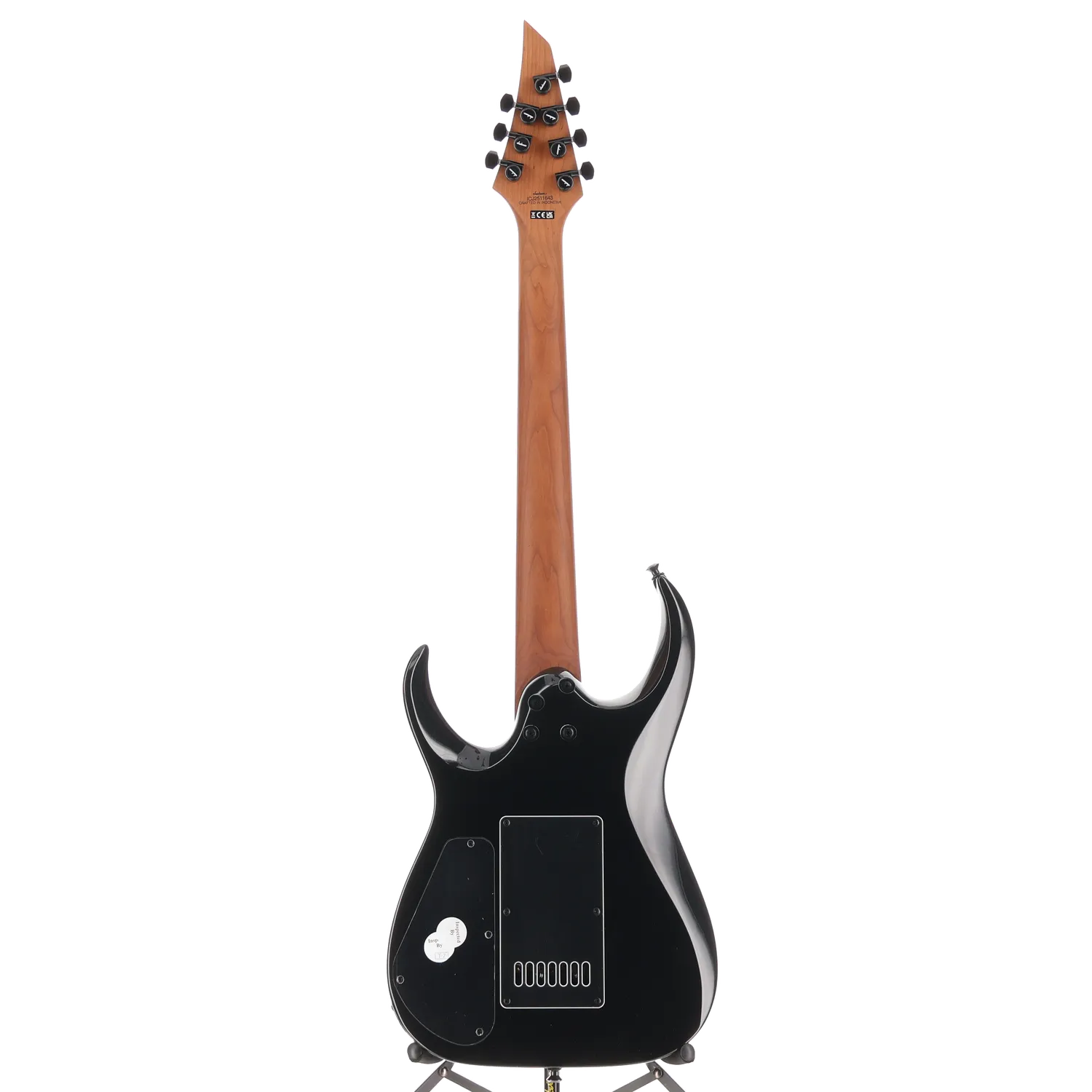 Pro Series Signature Misha Mansoor Juggernaut ET7, Ebony Fingerboard, Metallic Black (SR) (11643)