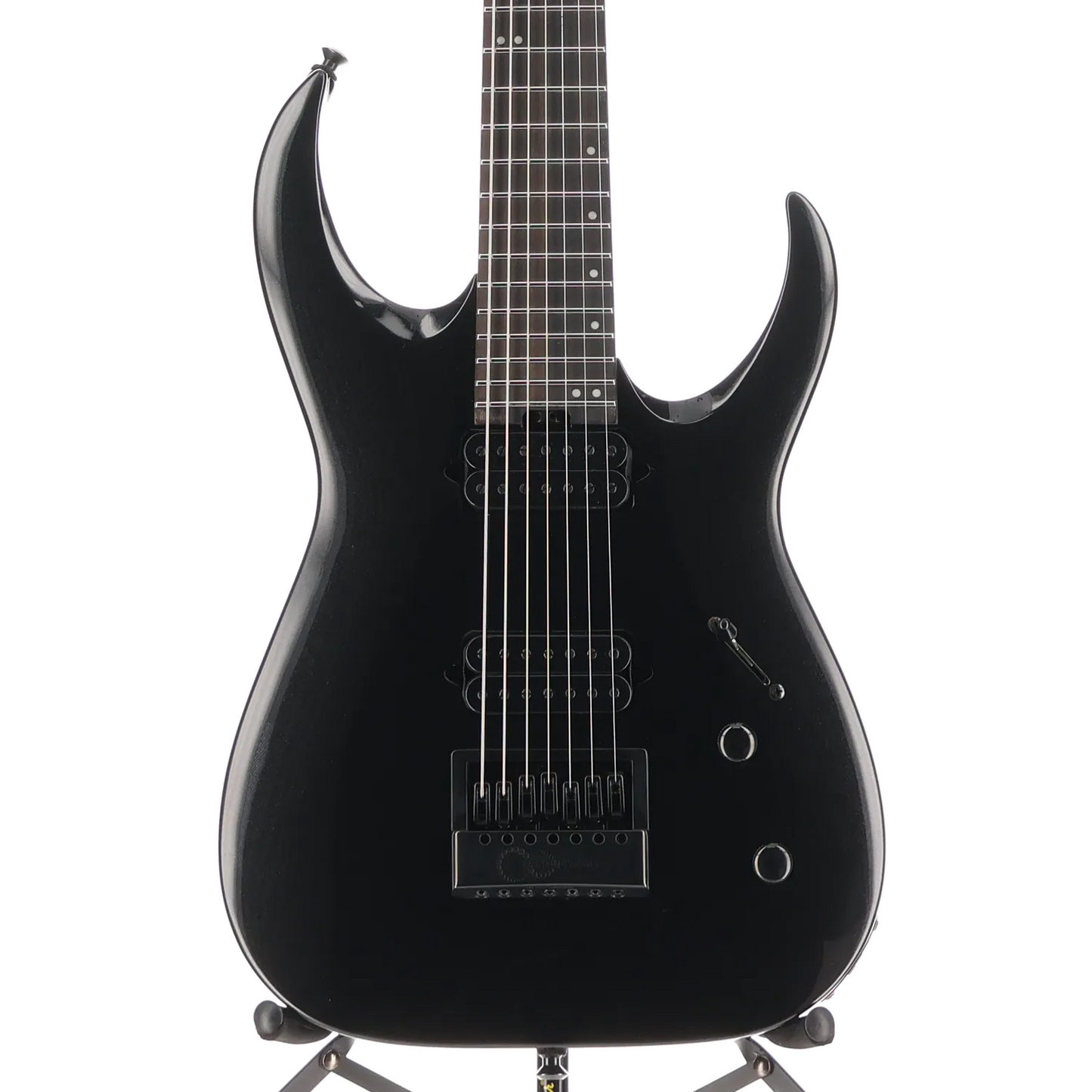 Pro Series Signature Misha Mansoor Juggernaut ET7, Ebony Fingerboard, Metallic Black (SR) (11643)