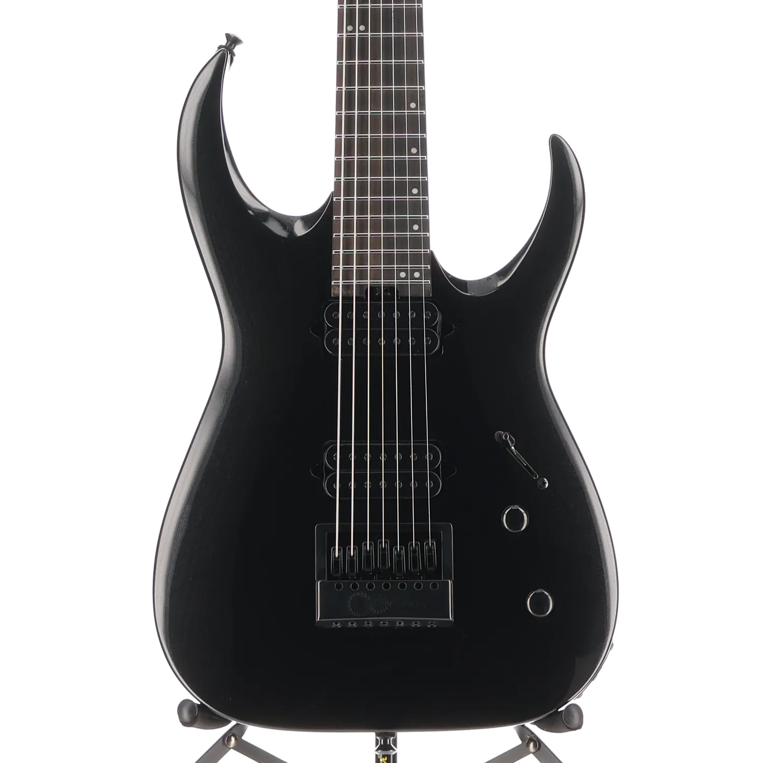 Pro Series Signature Misha Mansoor Juggernaut ET7, Ebony Fingerboard, Metallic Black (SR) (11643)