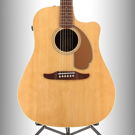 Redondo Player, Walnut Fingerboard, Gold Pickguard, Natural (B11) (07956)