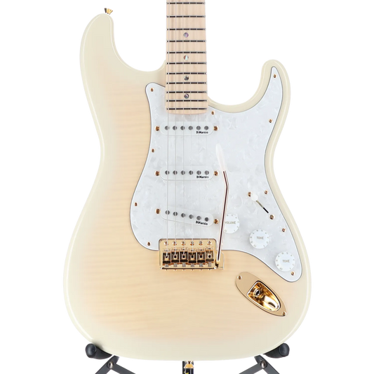 Richie Kotzen Stratocaster, Maple Fingerboard, Transparent White Burst (C12) (17810)