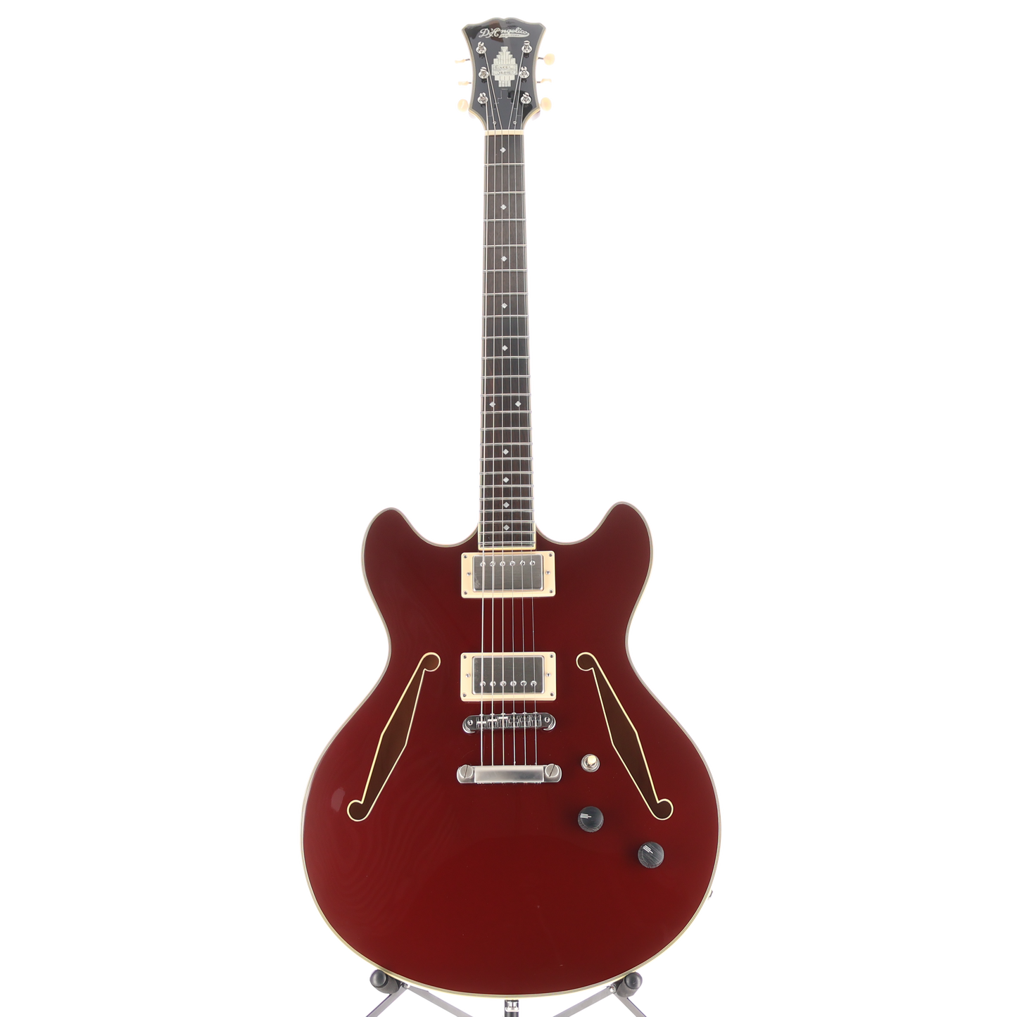 D'angelico Excel DC Tour Collection - Solid Wine (RC2) (20133)