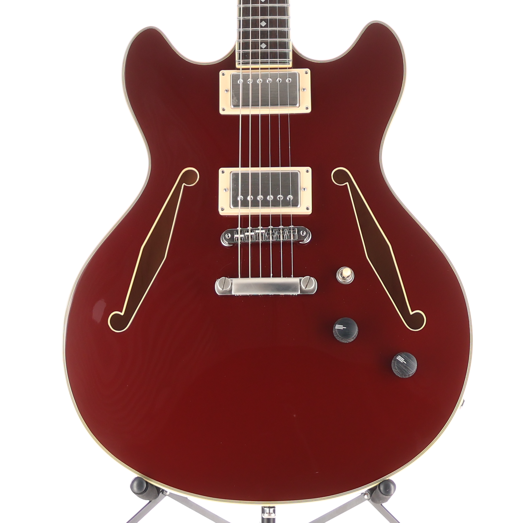 D'angelico Excel DC Tour Collection - Solid Wine (RC2) (20133)