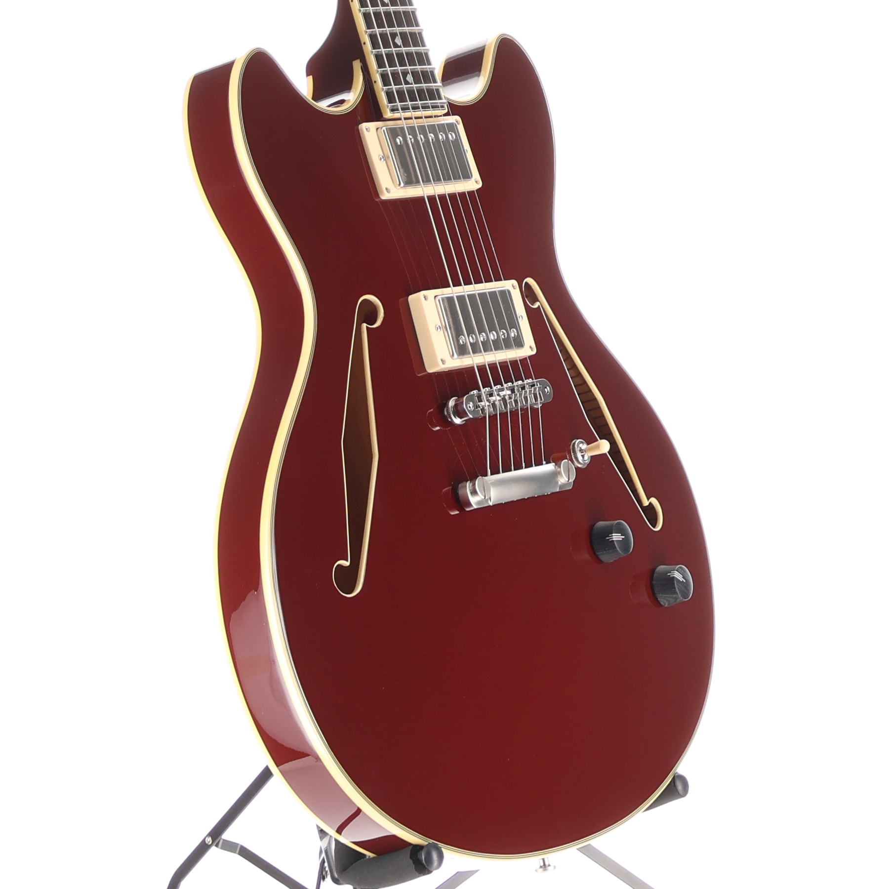 D'angelico Excel DC Tour Collection - Solid Wine (RC2) (20133)