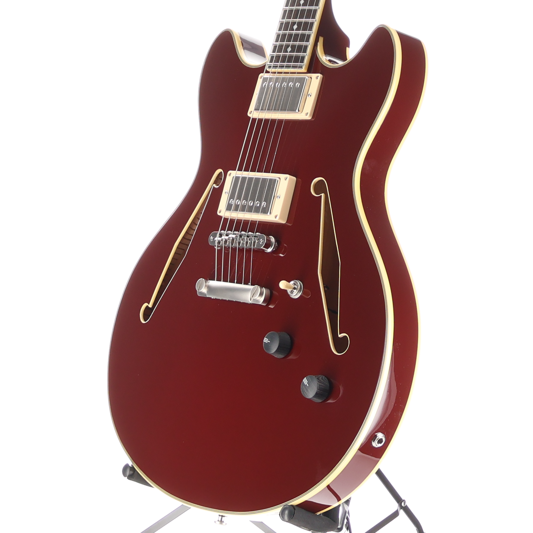 D'angelico Excel DC Tour Collection - Solid Wine (RC2) (20133)