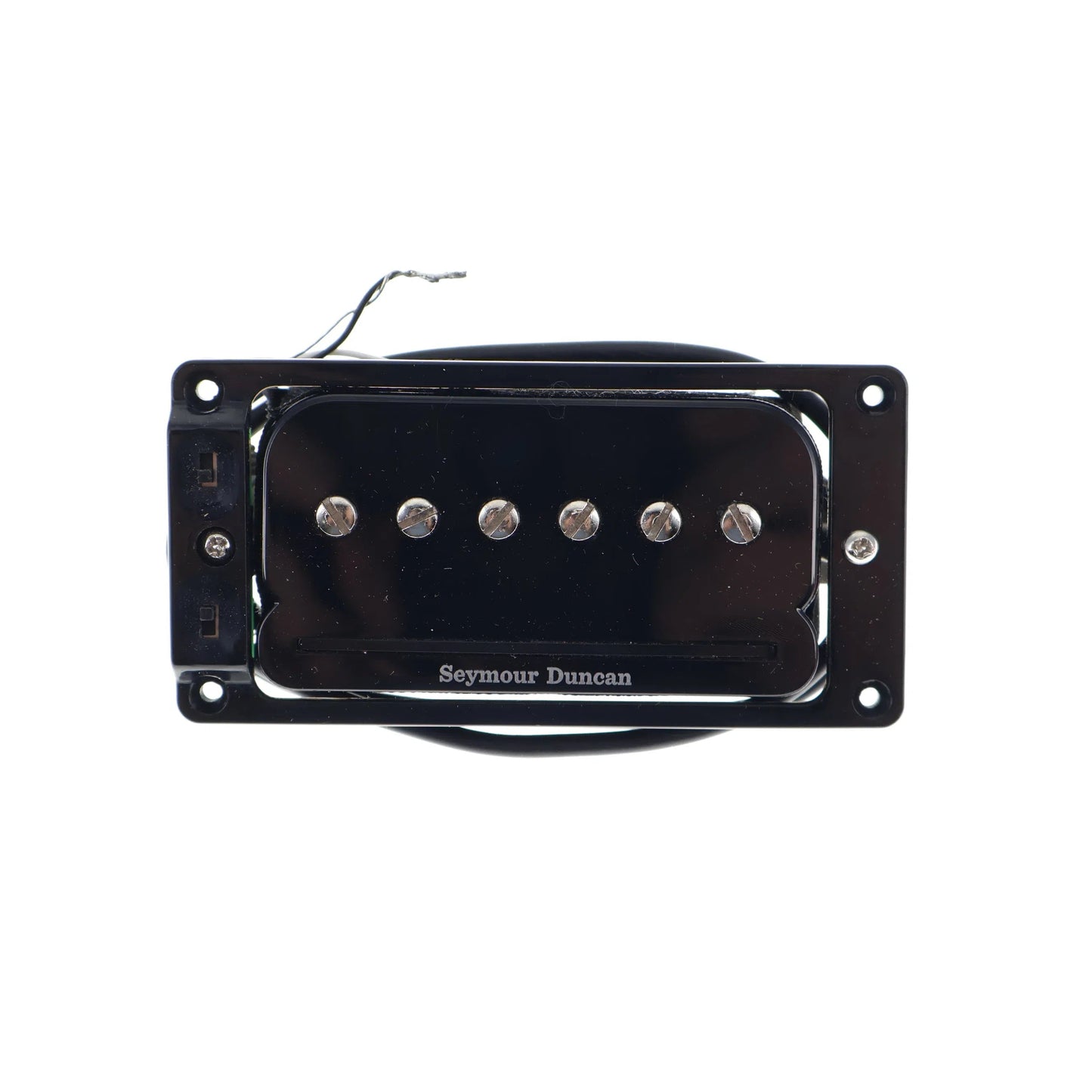 SHPR-1s P-Rails Humbucker Set - Black w/ Triple-Shot Mounting Ring [12L]