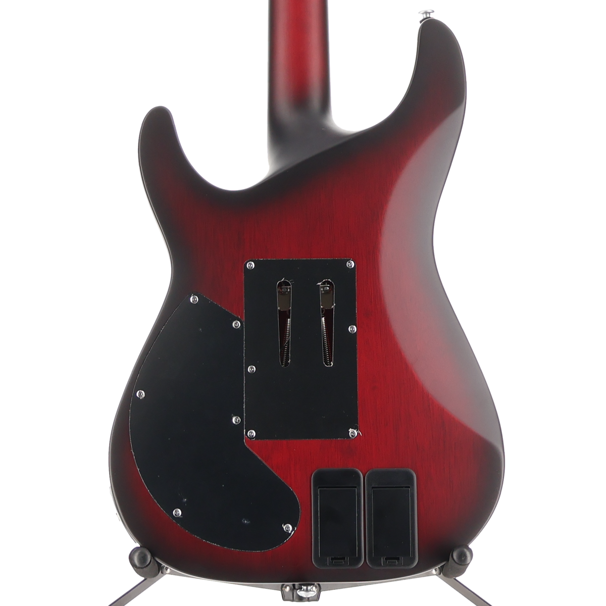 Schecter C-1 Platinum Floyd Rose Sustainer Satin Crimson Red Burst (N13) (79021)