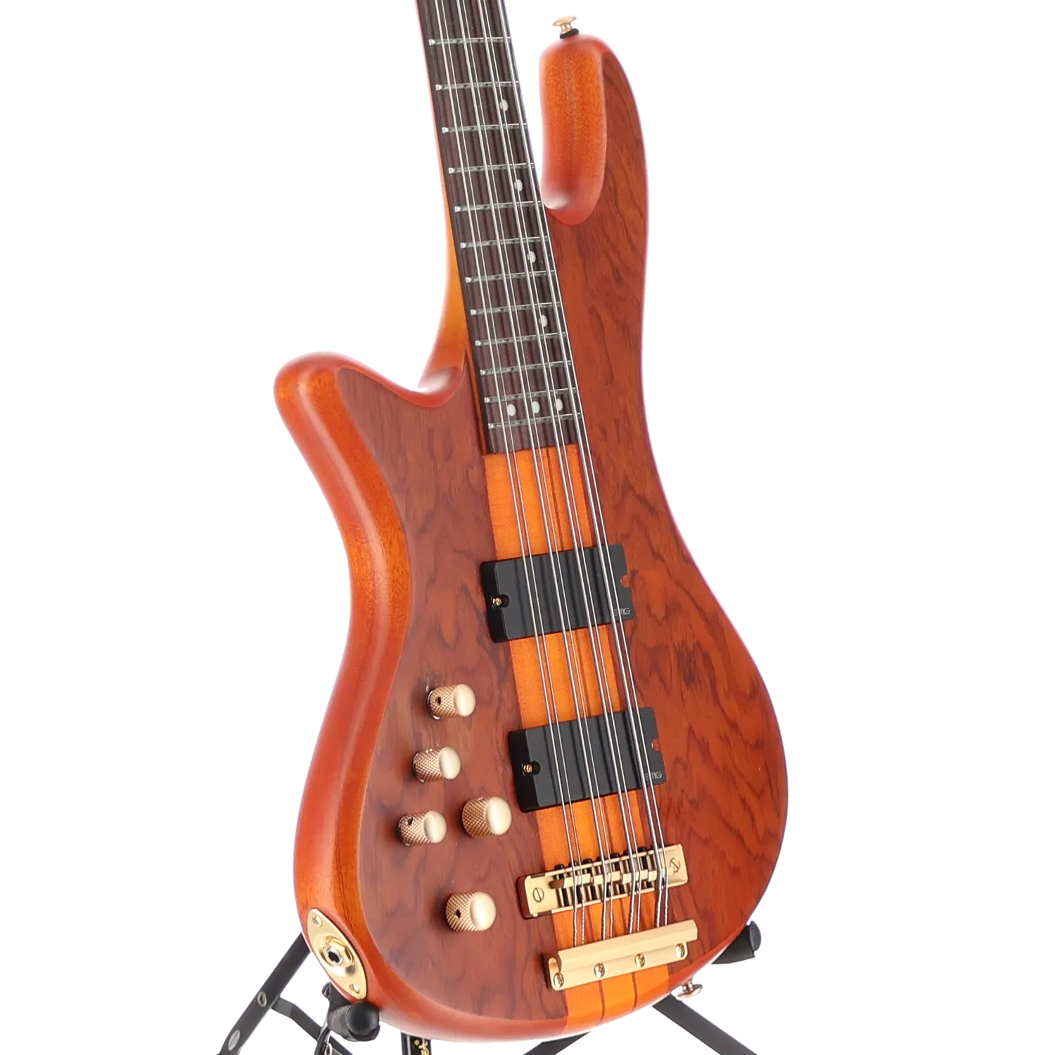 Schecter Stiletto Studio 8-string Bass LH - Honey Satin (SR) (29014)