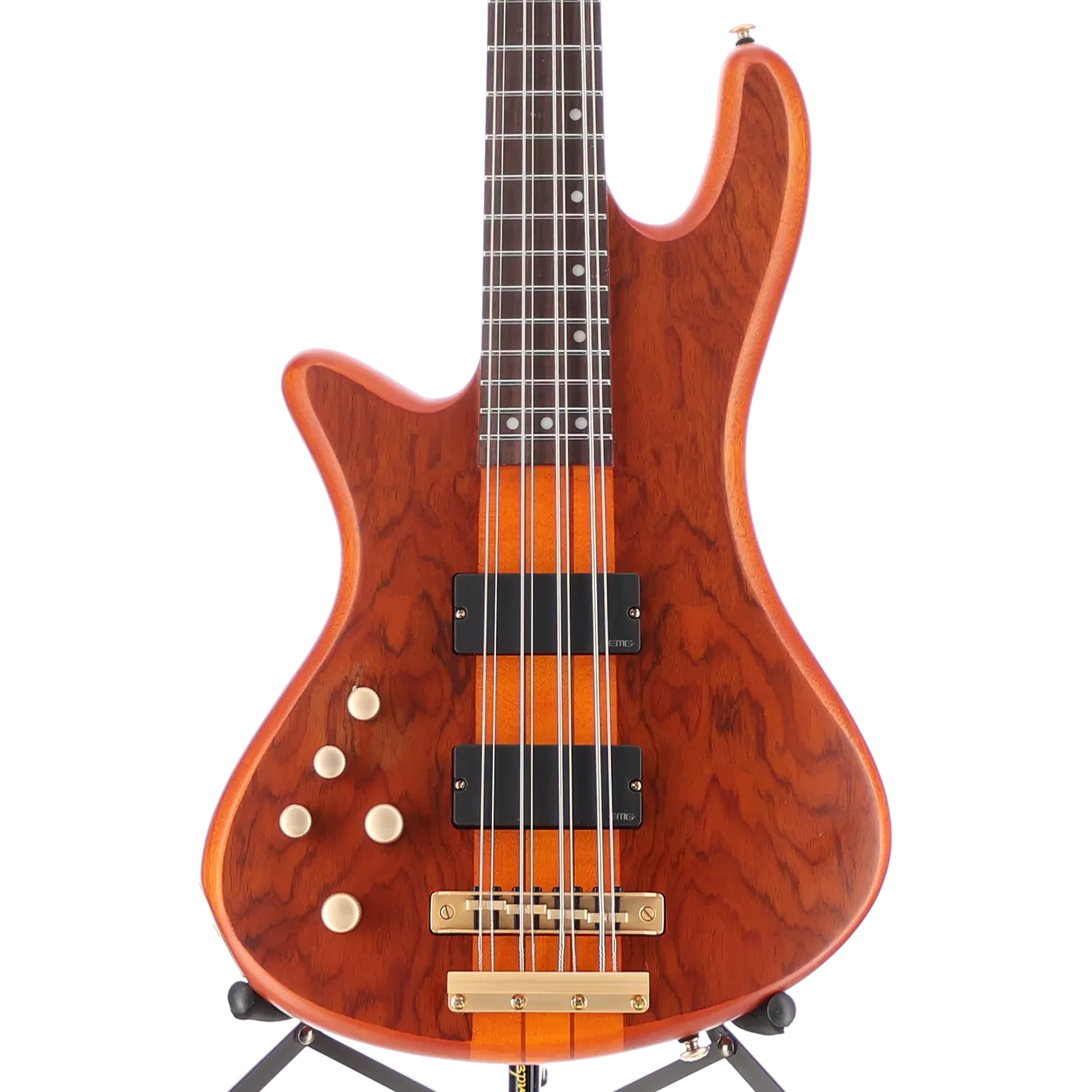 Schecter Stiletto Studio 8-string Bass LH - Honey Satin (SR) (29014)