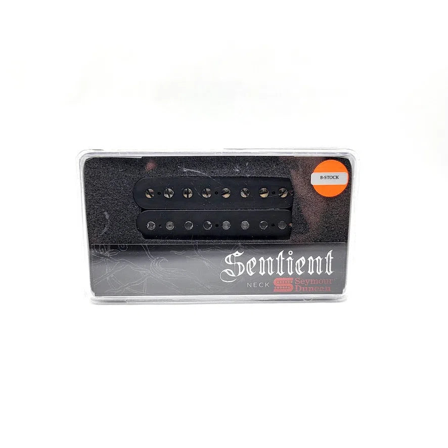 Sentient 8-String Neck Humbucker - Black w/ Blackened Logo [23F]