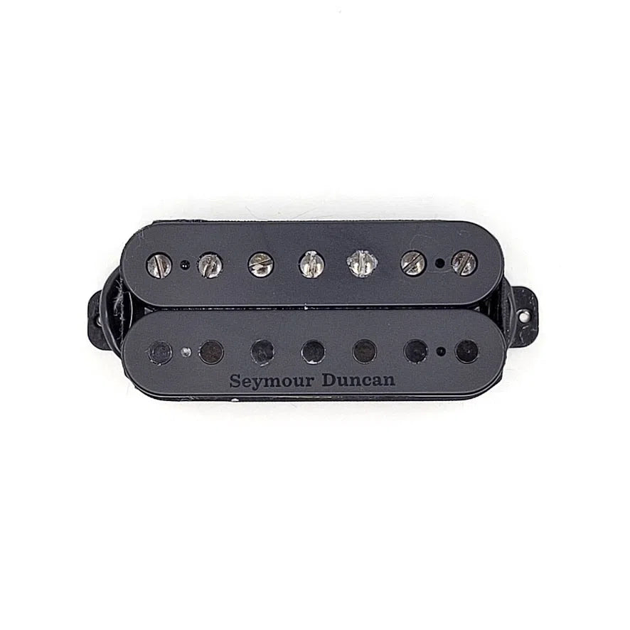 Seymour Duncan 7-String Distortion Neck Humbucker - Black w/ Blackened Logo [22J]