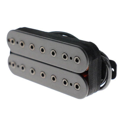 Seymour Duncan Alpha Mark Holcomb Signature 7-String Neck Humbucker - Black Bobbins Blackened Logo [32A/B]